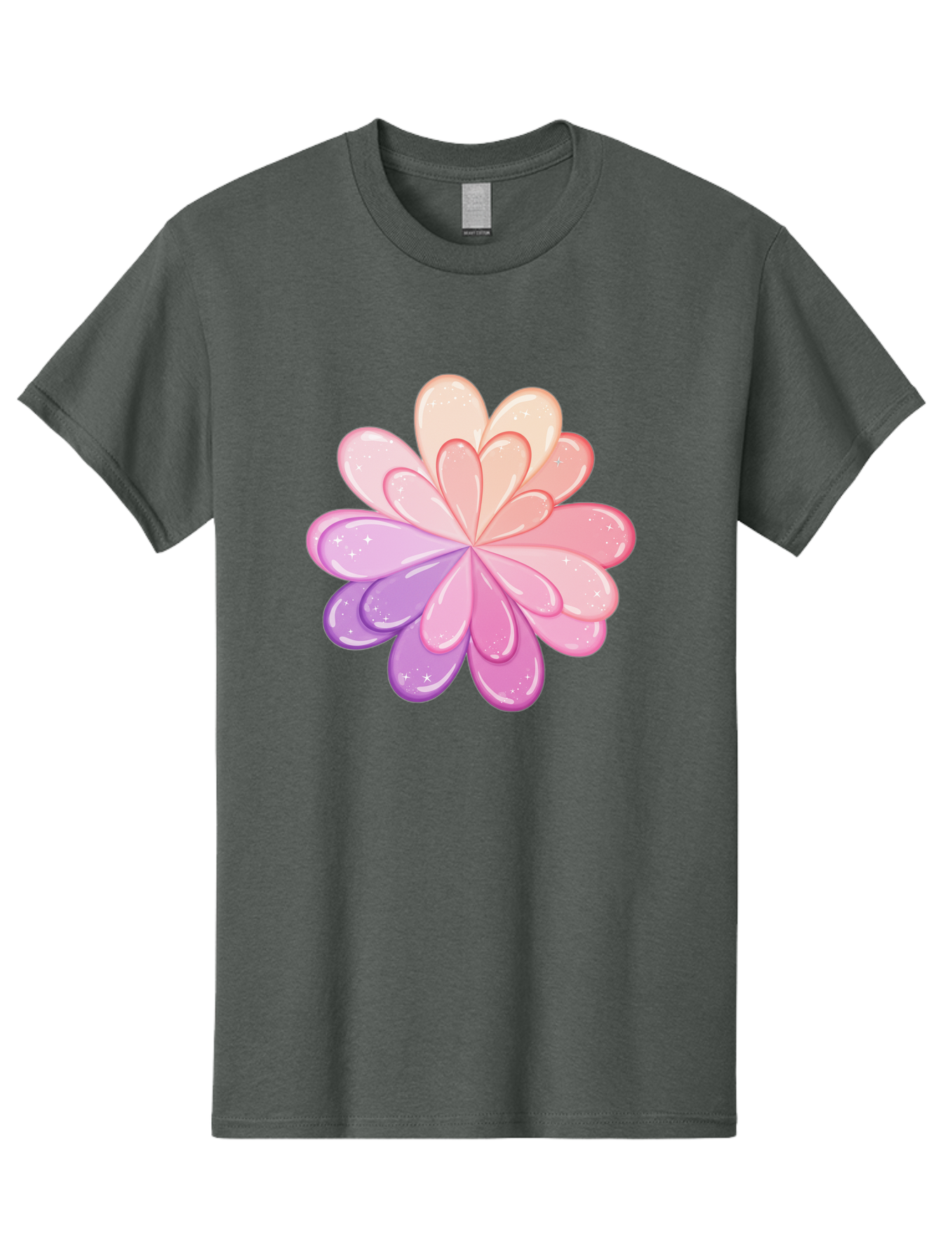 Flower-1 Men'S Graphic Tee, 100% Cotton, Comfortable Casual Summer Wear, Machine Washable, Vintage Camera, Old Camera, Antique Camera, Black Camera, Classic Photography, Photography Equipment, Nostalgic Device, Film Camera, Camera Art Baj467