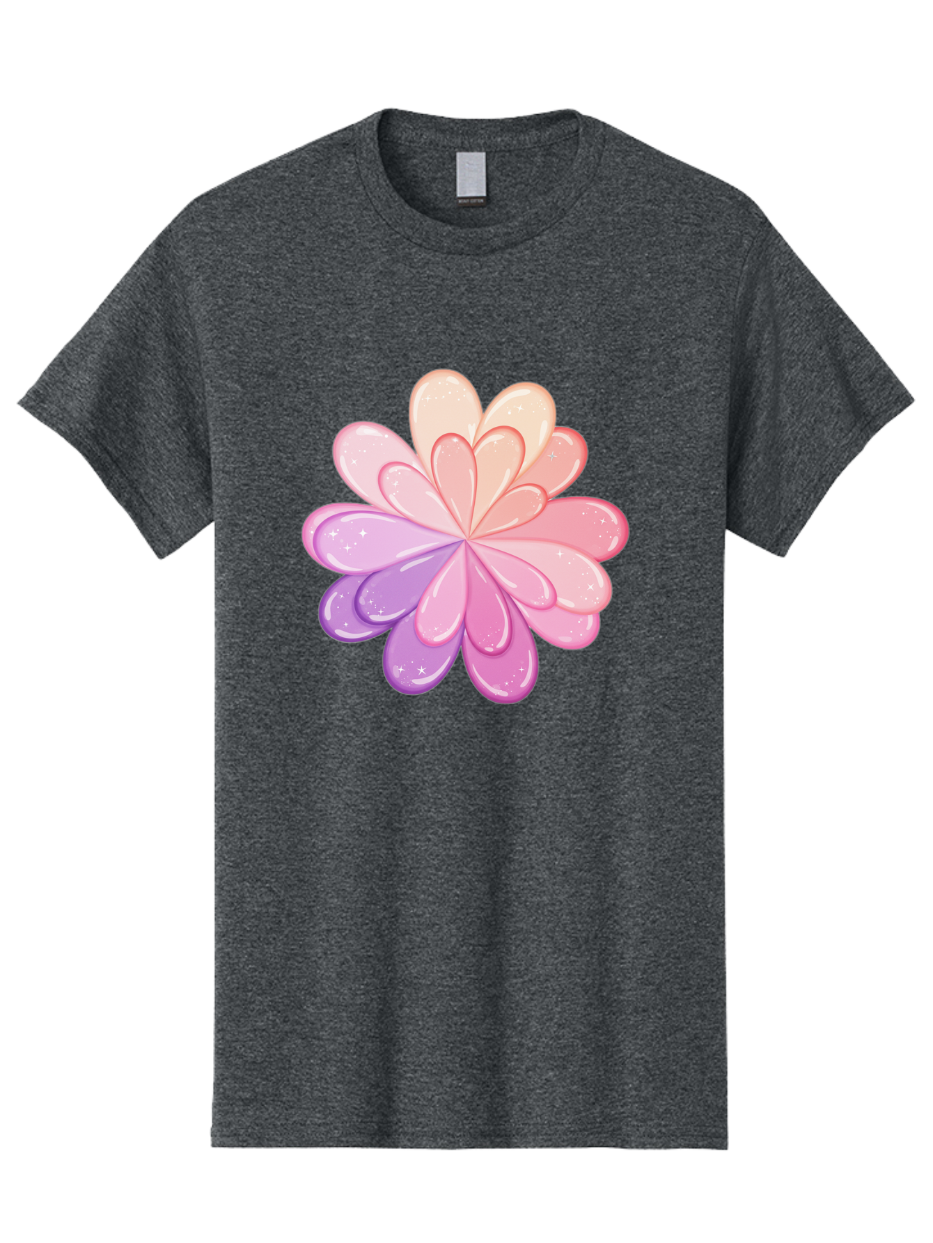 Flower-1 Men'S Graphic Tee, 100% Cotton, Comfortable Casual Summer Wear, Machine Washable, Vintage Camera, Old Camera, Antique Camera, Black Camera, Classic Photography, Photography Equipment, Nostalgic Device, Film Camera, Camera Art Baj467