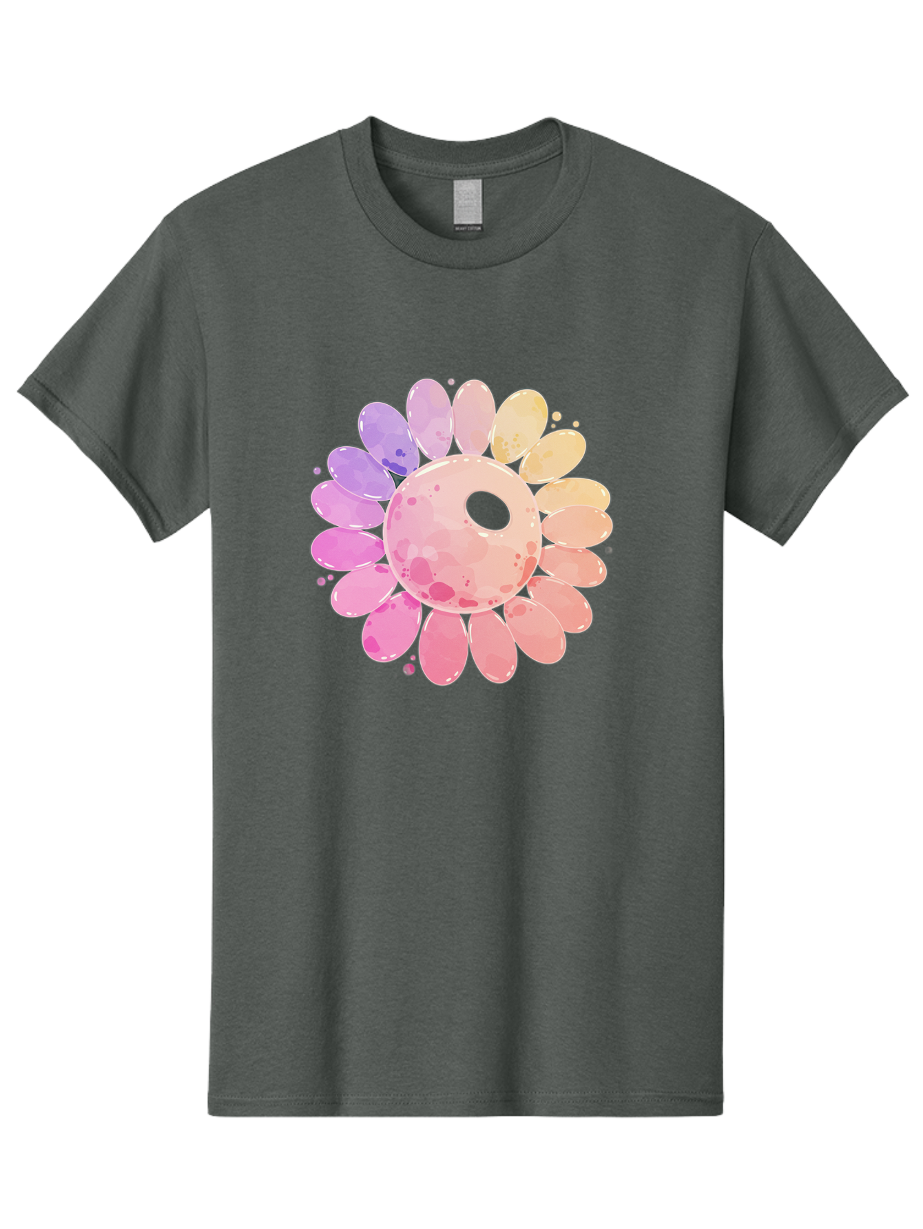 Flower Men'S Graphic Tee, 100% Cotton, Comfortable Casual Summer Wear, Machine Washable, Vintage Camera, Old Camera, Antique Camera, Black Camera, Classic Photography, Photography Equipment, Nostalgic Device, Film Camera, Camera Art Baj468