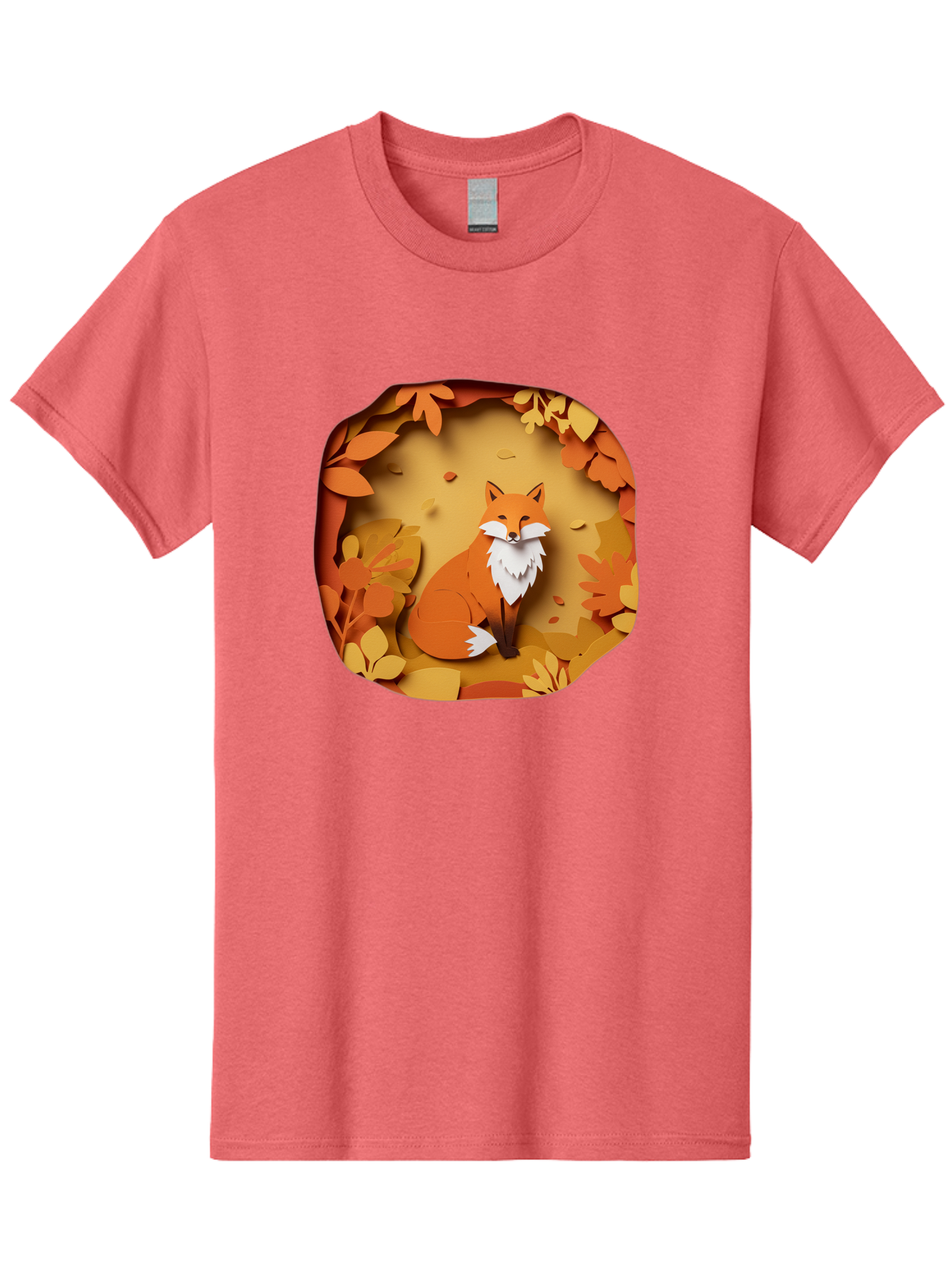 Fox-In-Leaves-1 Men'S Graphic Tee, 100% Cotton, Comfortable Casual Summer Wear, Machine Washable, Vintage Camera, Old Camera, Antique Camera, Black Camera, Classic Photography, Photography Equipment, Nostalgic Device, Film Camera, Camera Art Baj469