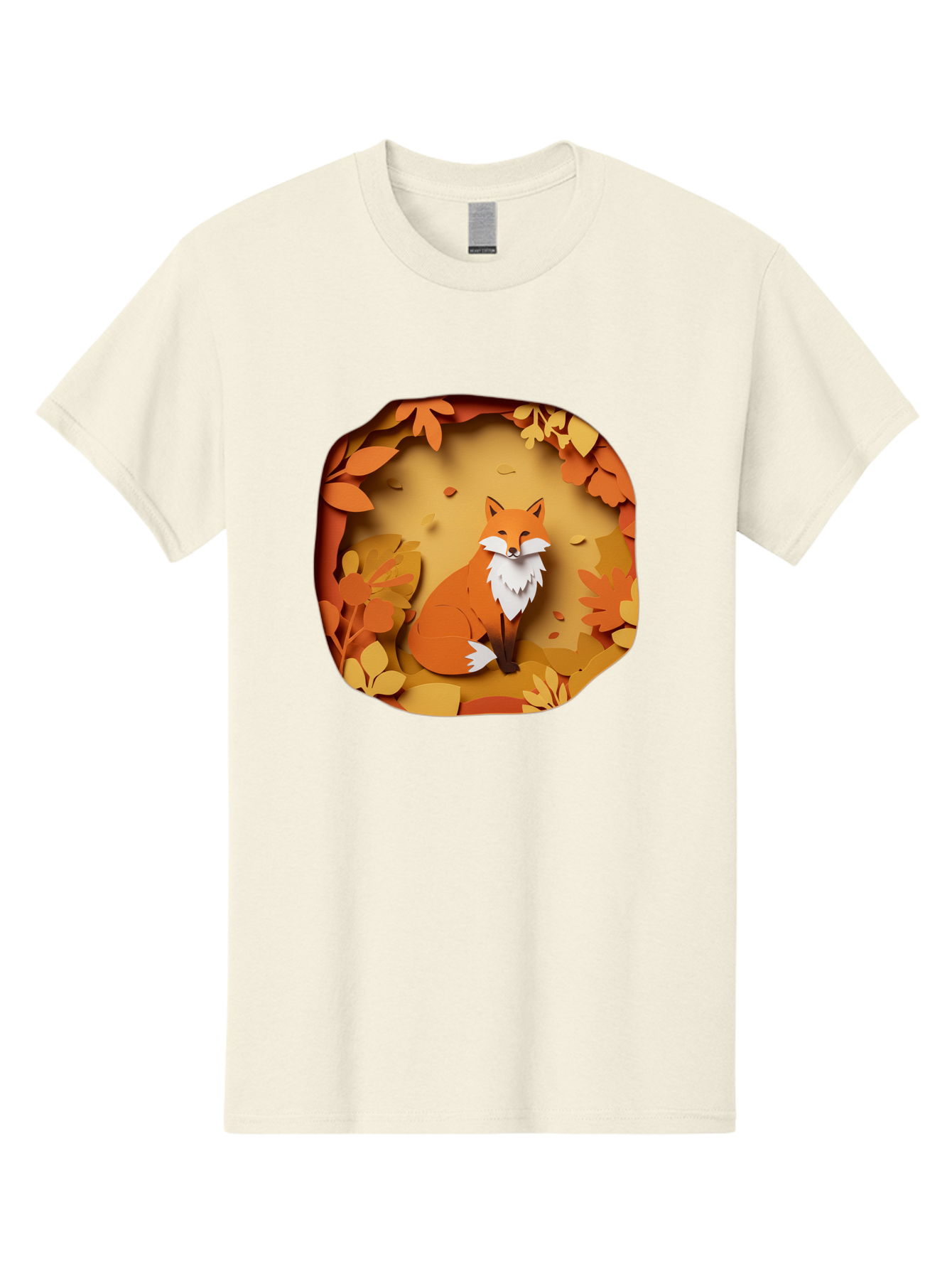 Fox-In-Leaves-1 Men'S Graphic Tee, 100% Cotton, Comfortable Casual Summer Wear, Machine Washable, Vintage Camera, Old Camera, Antique Camera, Black Camera, Classic Photography, Photography Equipment, Nostalgic Device, Film Camera, Camera Art Baj469