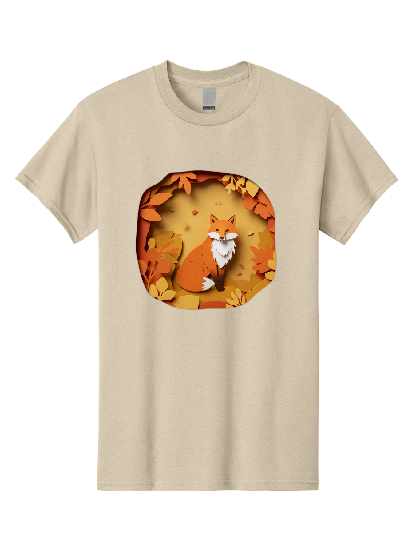 Fox-In-Leaves-1 Men'S Graphic Tee, 100% Cotton, Comfortable Casual Summer Wear, Machine Washable, Vintage Camera, Old Camera, Antique Camera, Black Camera, Classic Photography, Photography Equipment, Nostalgic Device, Film Camera, Camera Art Baj469