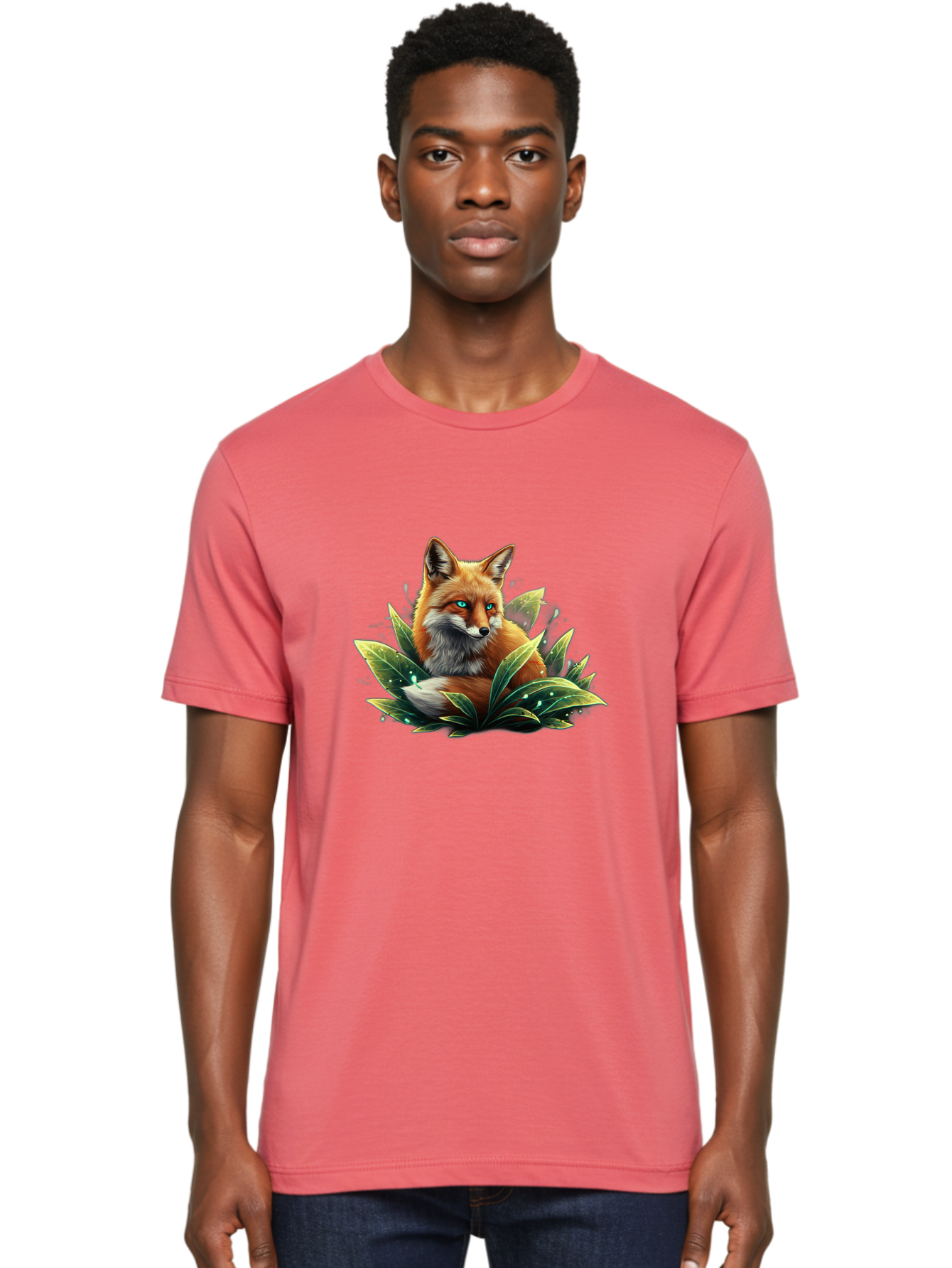 Fox-In-Leaves Men'S Graphic Tee, 100% Cotton, Comfortable Casual Summer Wear, Machine Washable, Vintage Camera, Old Camera, Antique Camera, Black Camera, Classic Photography, Photography Equipment, Nostalgic Device, Film Camera, Camera Art Baj470
