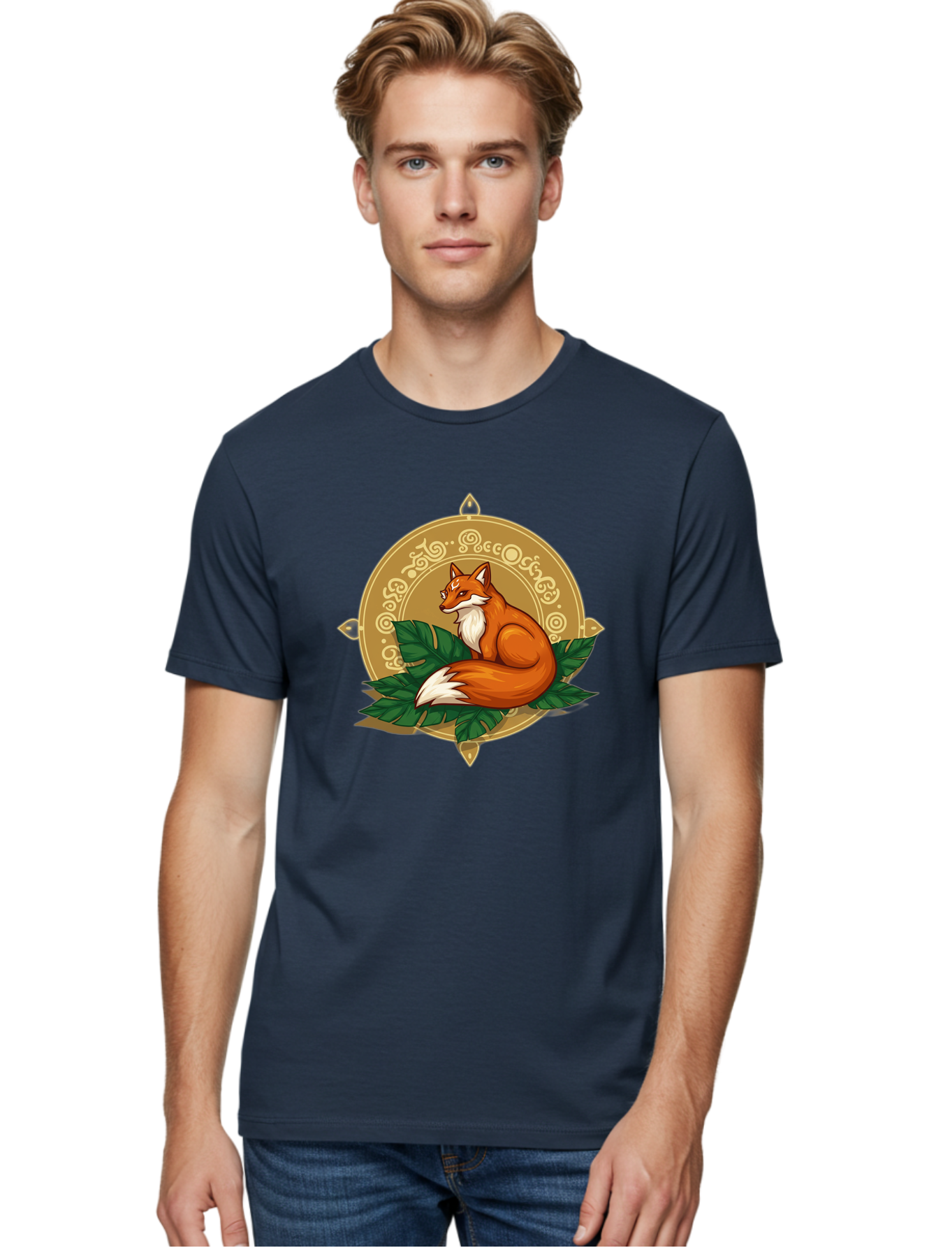 Fox-On-Leaves Men'S Graphic Tee, 100% Cotton, Comfortable Casual Summer Wear, Machine Washable, Vintage Camera, Old Camera, Antique Camera, Black Camera, Classic Photography, Photography Equipment, Nostalgic Device, Film Camera, Camera Art Baj471