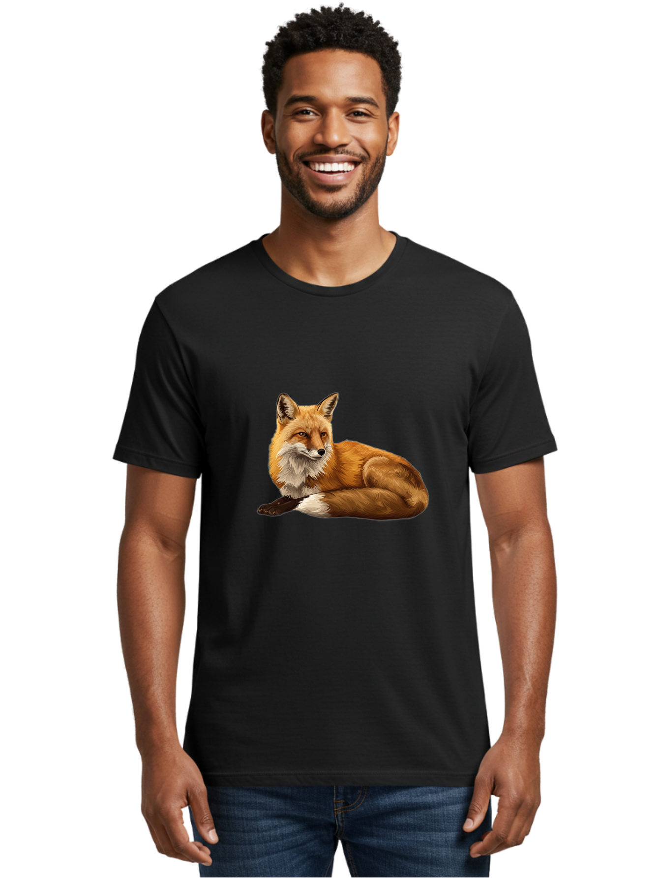 Fox Men'S Graphic Tee, 100% Cotton, Comfortable Casual Summer Wear, Machine Washable, Vintage Camera, Old Camera, Antique Camera, Black Camera, Classic Photography, Photography Equipment, Nostalgic Device, Film Camera, Camera Art Baj472