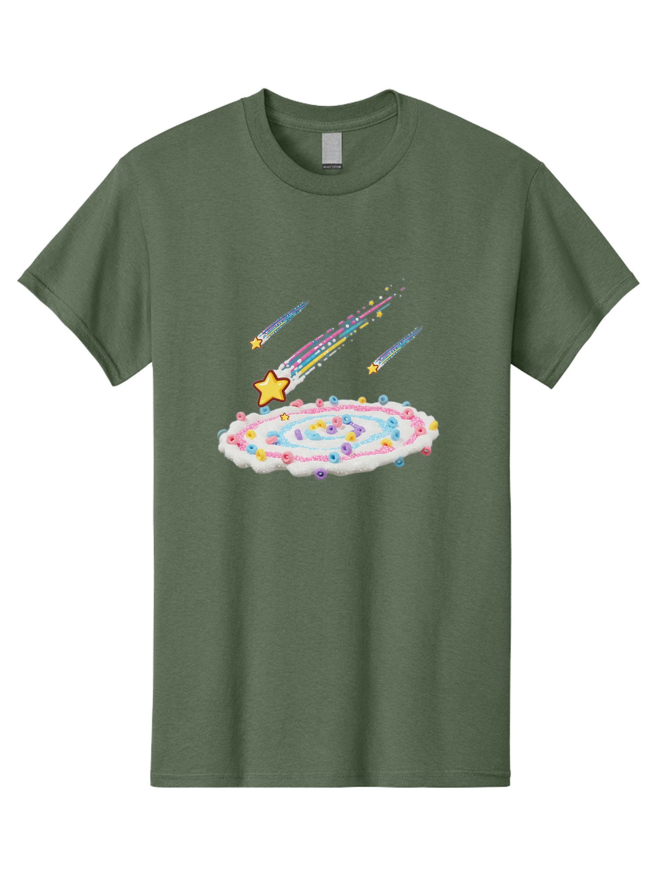 Froot-Loops-Galaxy-Cake Men'S Graphic Tee, 100% Cotton, Comfortable Casual Summer Wear, Machine Washable, Vintage Camera, Old Camera, Antique Camera, Black Camera, Classic Photography, Photography Equipment, Nostalgic Device, Film Camera, Baj473