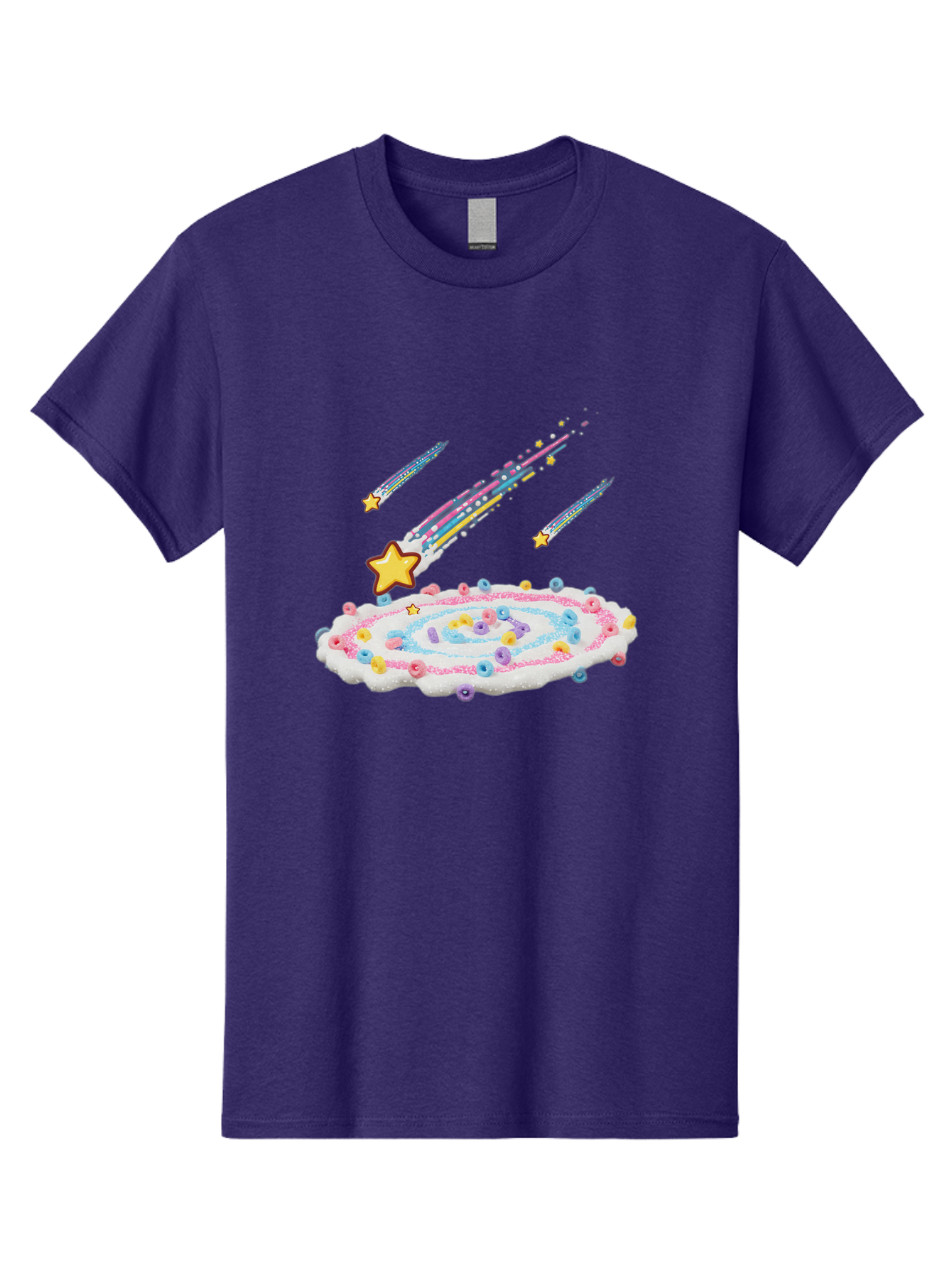 Froot-Loops-Galaxy-Cake Men'S Graphic Tee, 100% Cotton, Comfortable Casual Summer Wear, Machine Washable, Vintage Camera, Old Camera, Antique Camera, Black Camera, Classic Photography, Photography Equipment, Nostalgic Device, Film Camera, Baj473