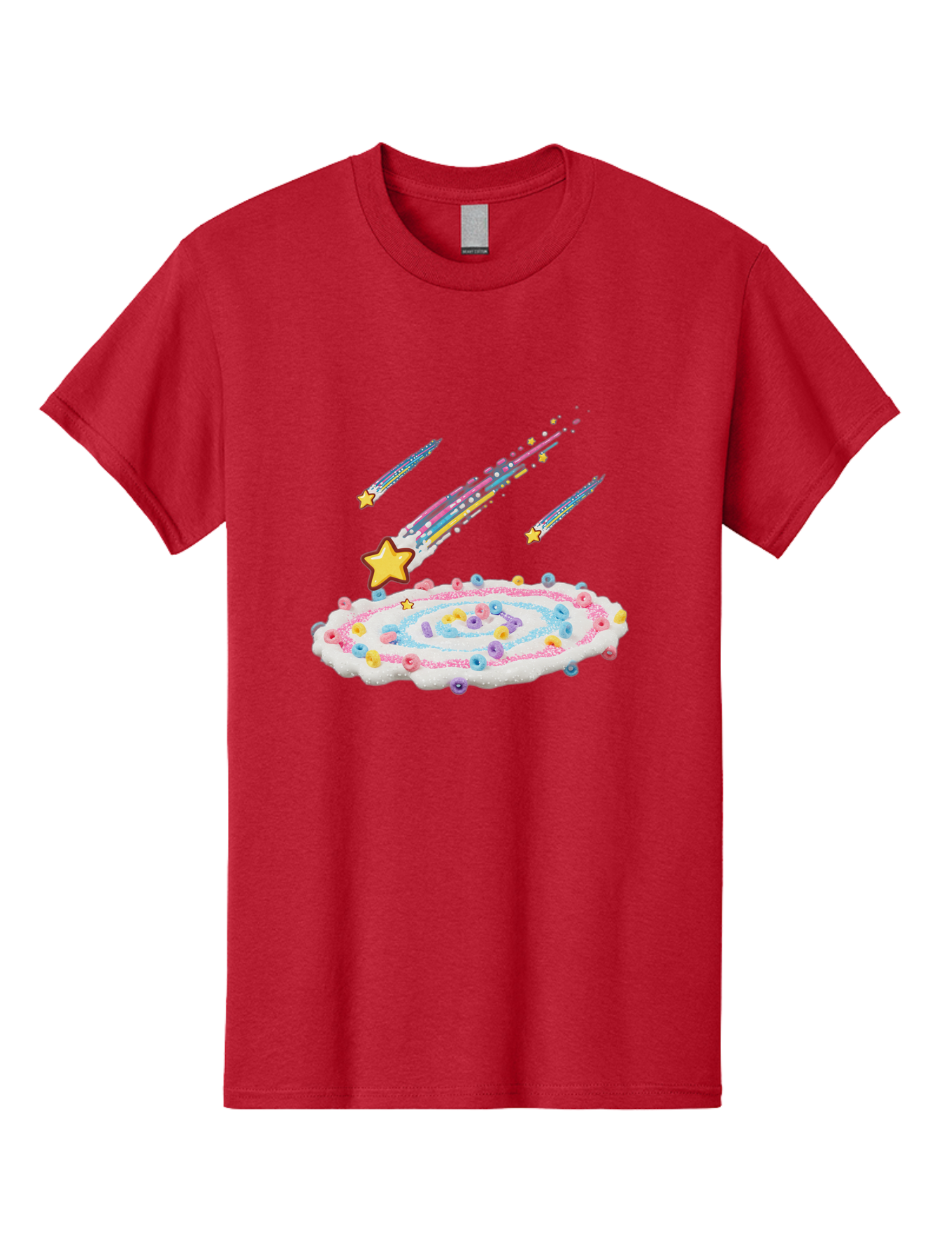 Froot-Loops-Galaxy-Cake Men'S Graphic Tee, 100% Cotton, Comfortable Casual Summer Wear, Machine Washable, Vintage Camera, Old Camera, Antique Camera, Black Camera, Classic Photography, Photography Equipment, Nostalgic Device, Film Camera, Baj473