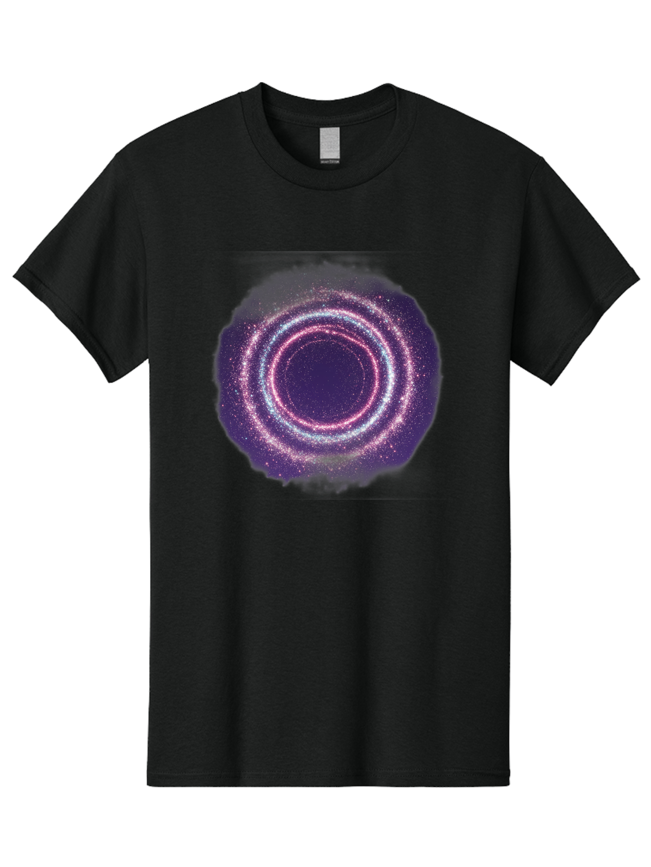 Galaxy-Circle Men'S Graphic Tee, 100% Cotton, Comfortable Casual Summer Wear, Machine Washable, Vintage Camera, Old Camera, Antique Camera, Black Camera, Classic Photography, Photography Equipment, Nostalgic Device, Film Camera, Camera Art Baj475