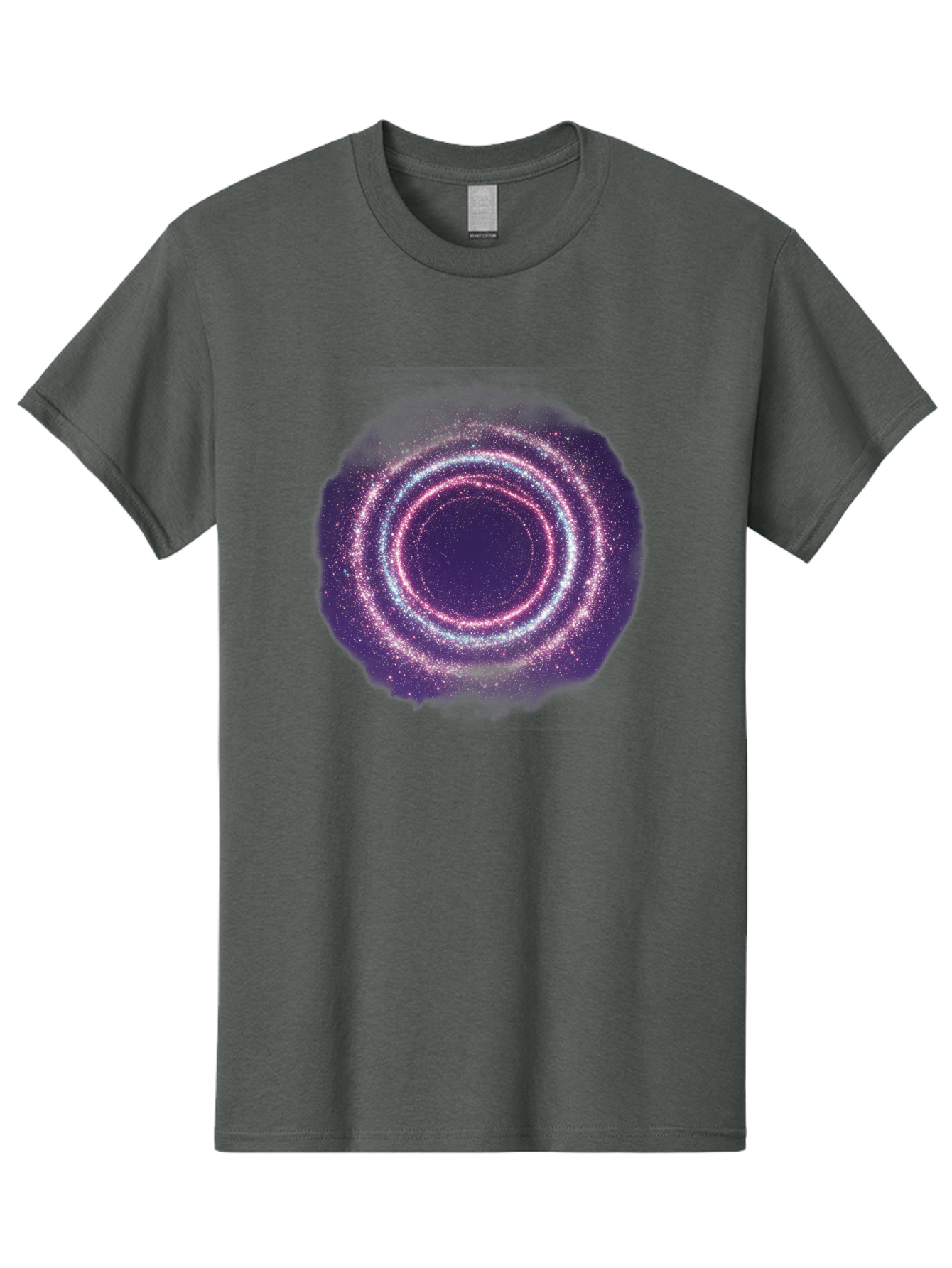 Galaxy-Circle Men'S Graphic Tee, 100% Cotton, Comfortable Casual Summer Wear, Machine Washable, Vintage Camera, Old Camera, Antique Camera, Black Camera, Classic Photography, Photography Equipment, Nostalgic Device, Film Camera, Camera Art Baj475