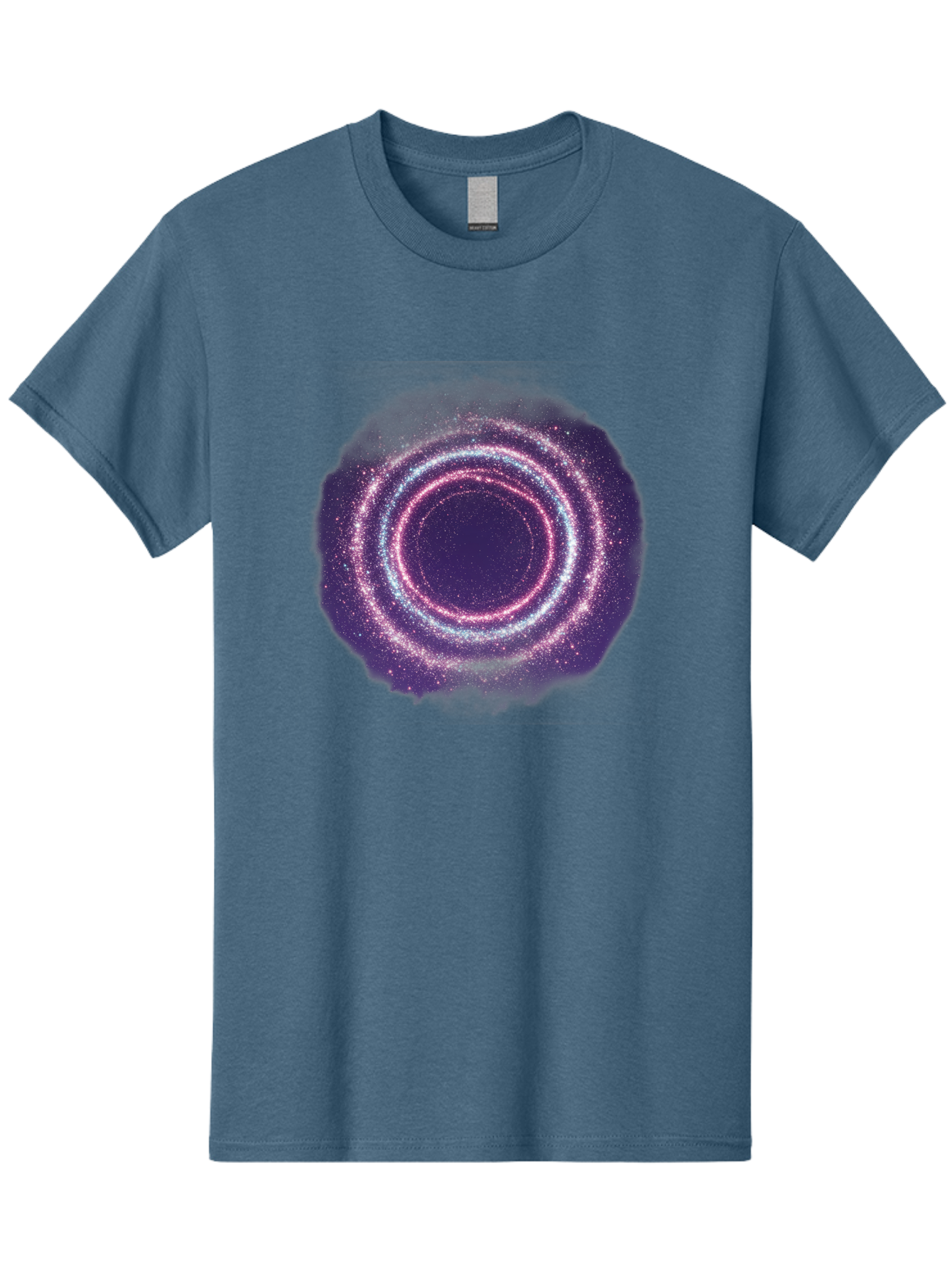 Galaxy-Circle Men'S Graphic Tee, 100% Cotton, Comfortable Casual Summer Wear, Machine Washable, Vintage Camera, Old Camera, Antique Camera, Black Camera, Classic Photography, Photography Equipment, Nostalgic Device, Film Camera, Camera Art Baj475