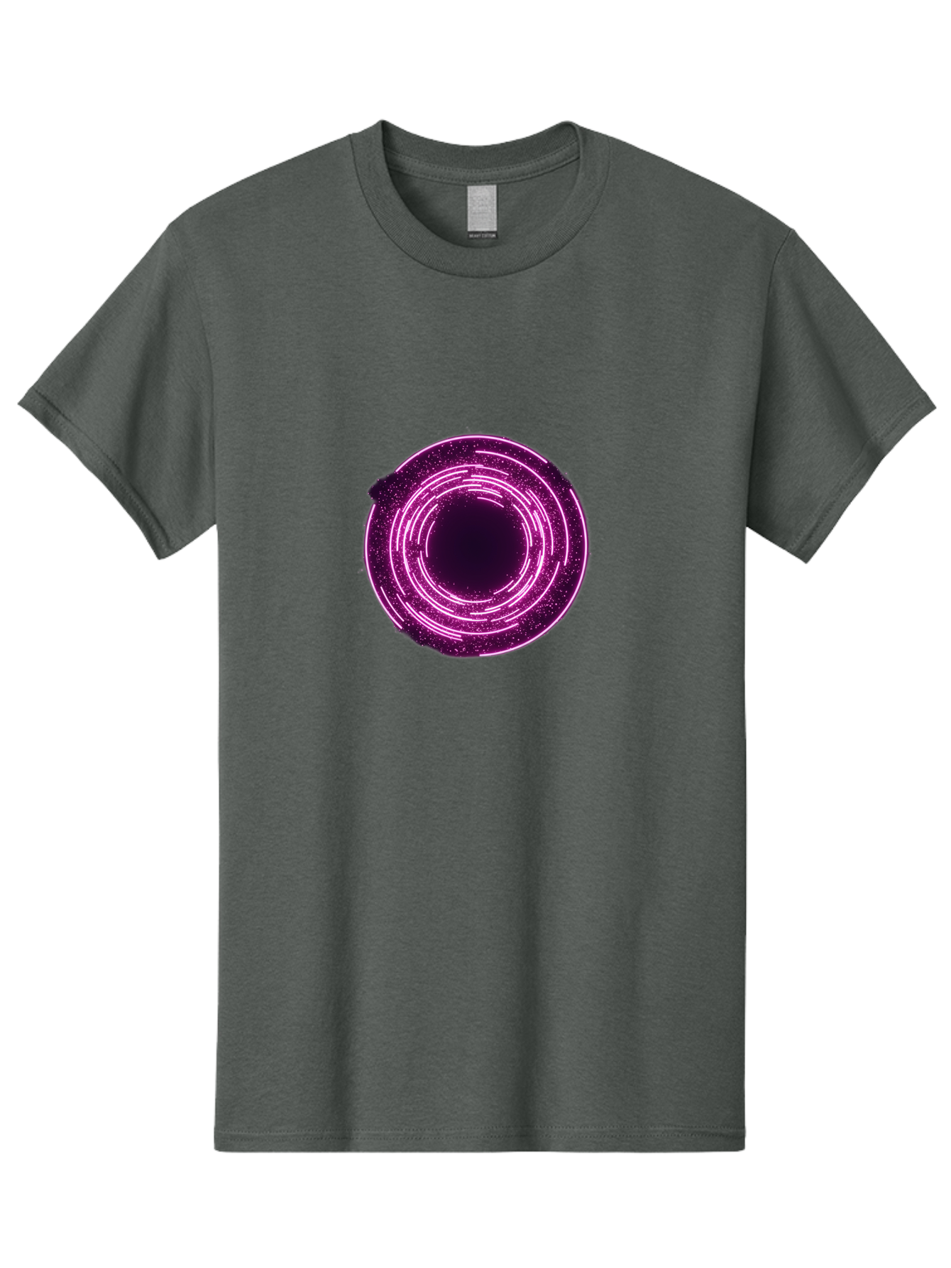 Glowing-Circle Men'S Graphic Tee, 100% Cotton, Comfortable Casual Summer Wear, Machine Washable, Vintage Camera, Old Camera, Antique Camera, Black Camera, Classic Photography, Photography Equipment, Nostalgic Device, Film Camera, Camera Art Baj479