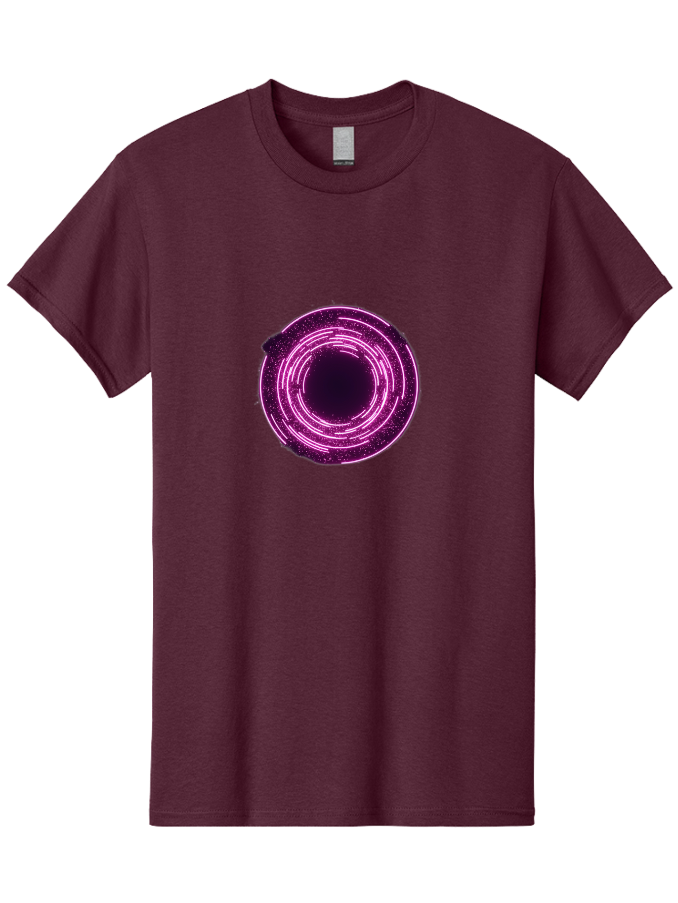 Glowing-Circle Men'S Graphic Tee, 100% Cotton, Comfortable Casual Summer Wear, Machine Washable, Vintage Camera, Old Camera, Antique Camera, Black Camera, Classic Photography, Photography Equipment, Nostalgic Device, Film Camera, Camera Art Baj479