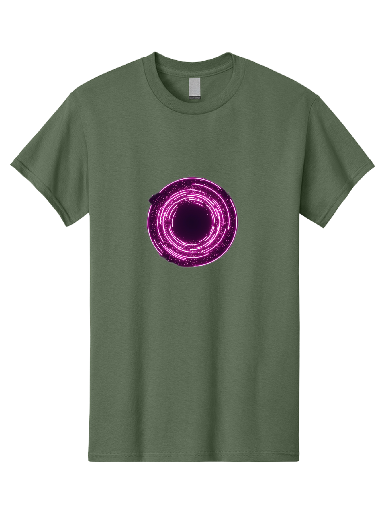 Glowing-Circle Men'S Graphic Tee, 100% Cotton, Comfortable Casual Summer Wear, Machine Washable, Vintage Camera, Old Camera, Antique Camera, Black Camera, Classic Photography, Photography Equipment, Nostalgic Device, Film Camera, Camera Art Baj479