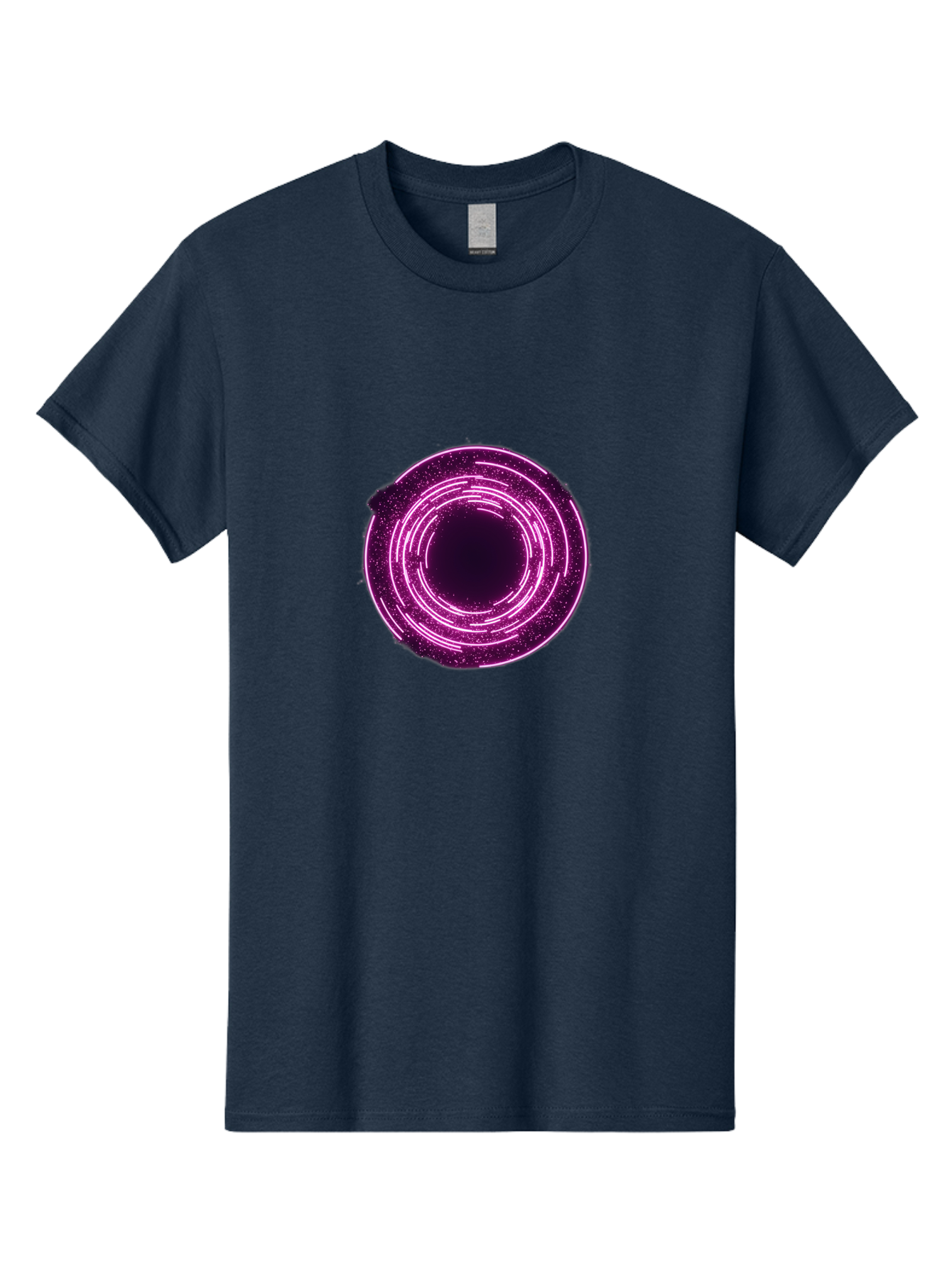 Glowing-Circle Men'S Graphic Tee, 100% Cotton, Comfortable Casual Summer Wear, Machine Washable, Vintage Camera, Old Camera, Antique Camera, Black Camera, Classic Photography, Photography Equipment, Nostalgic Device, Film Camera, Camera Art Baj479