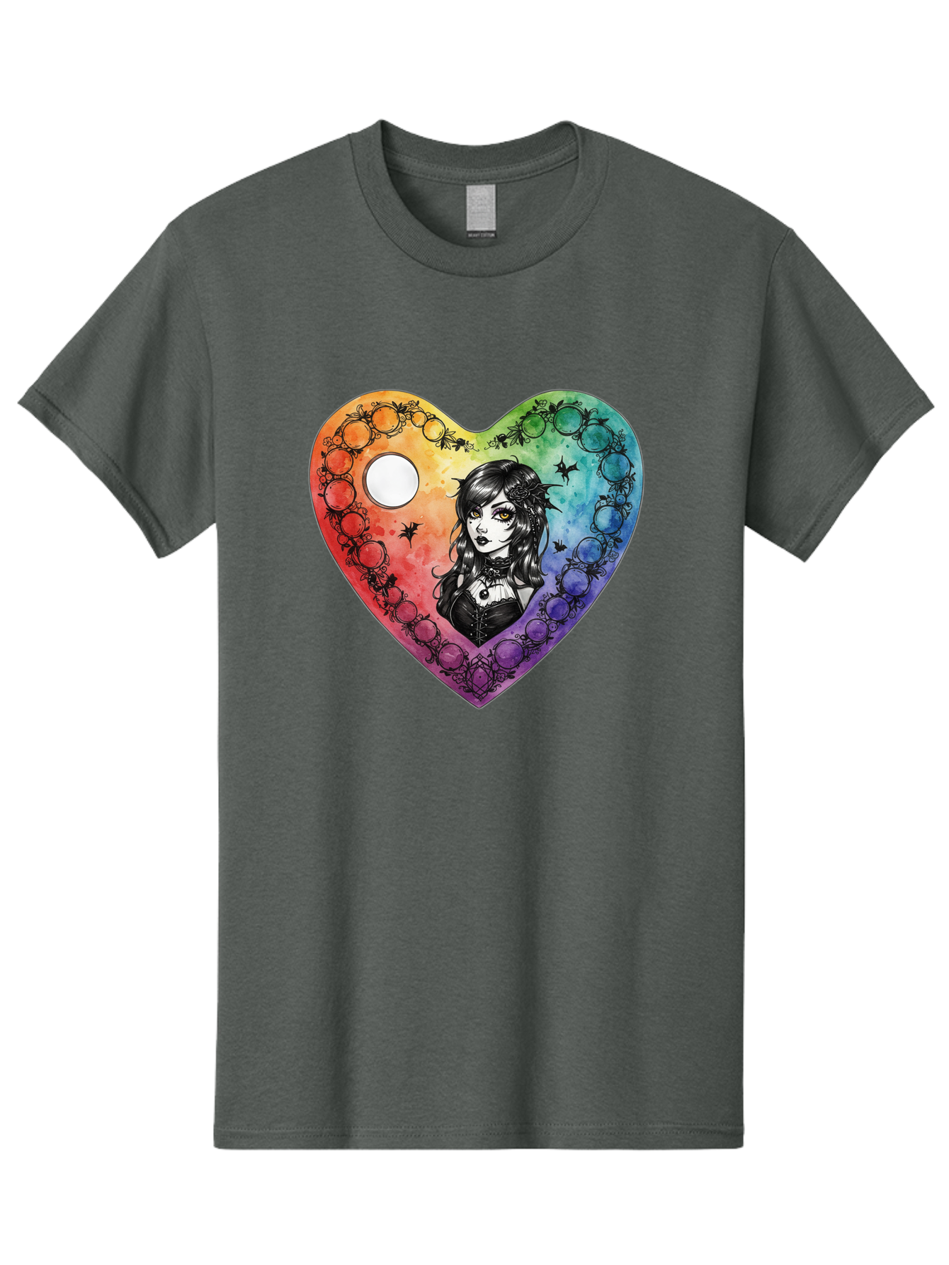 Goth-Girl-Heart Men'S Graphic Tee, 100% Cotton, Comfortable Casual Summer Wear, Machine Washable, Vintage Camera, Old Camera, Antique Camera, Black Camera, Classic Photography, Photography Equipment, Nostalgic Device, Film Camera, Camera Art Baj482