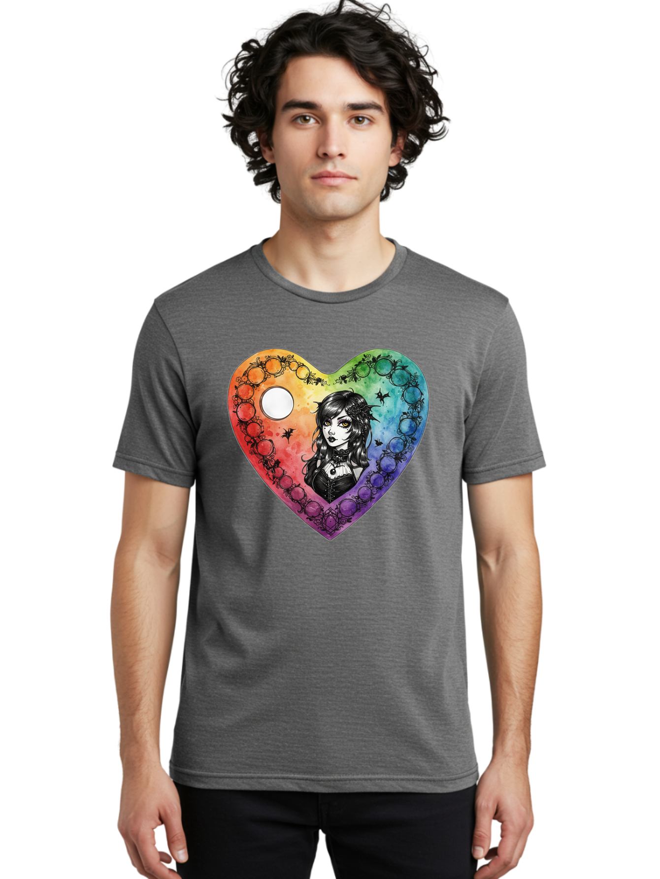 Goth-Girl-Heart Men'S Graphic Tee, 100% Cotton, Comfortable Casual Summer Wear, Machine Washable, Vintage Camera, Old Camera, Antique Camera, Black Camera, Classic Photography, Photography Equipment, Nostalgic Device, Film Camera, Camera Art Baj482
