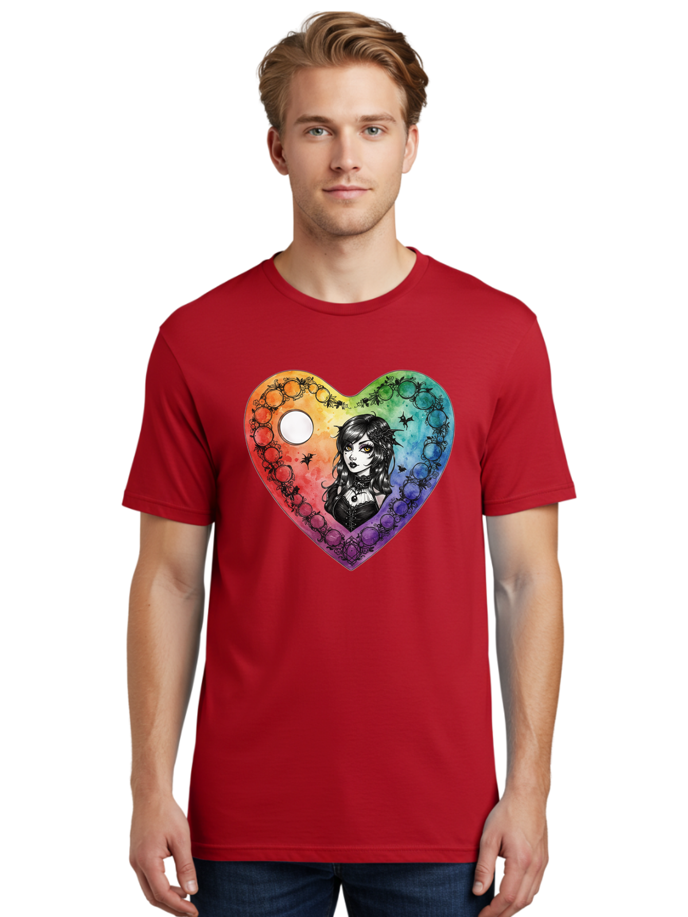 Goth-Girl-Heart Men'S Graphic Tee, 100% Cotton, Comfortable Casual Summer Wear, Machine Washable, Vintage Camera, Old Camera, Antique Camera, Black Camera, Classic Photography, Photography Equipment, Nostalgic Device, Film Camera, Camera Art Baj482
