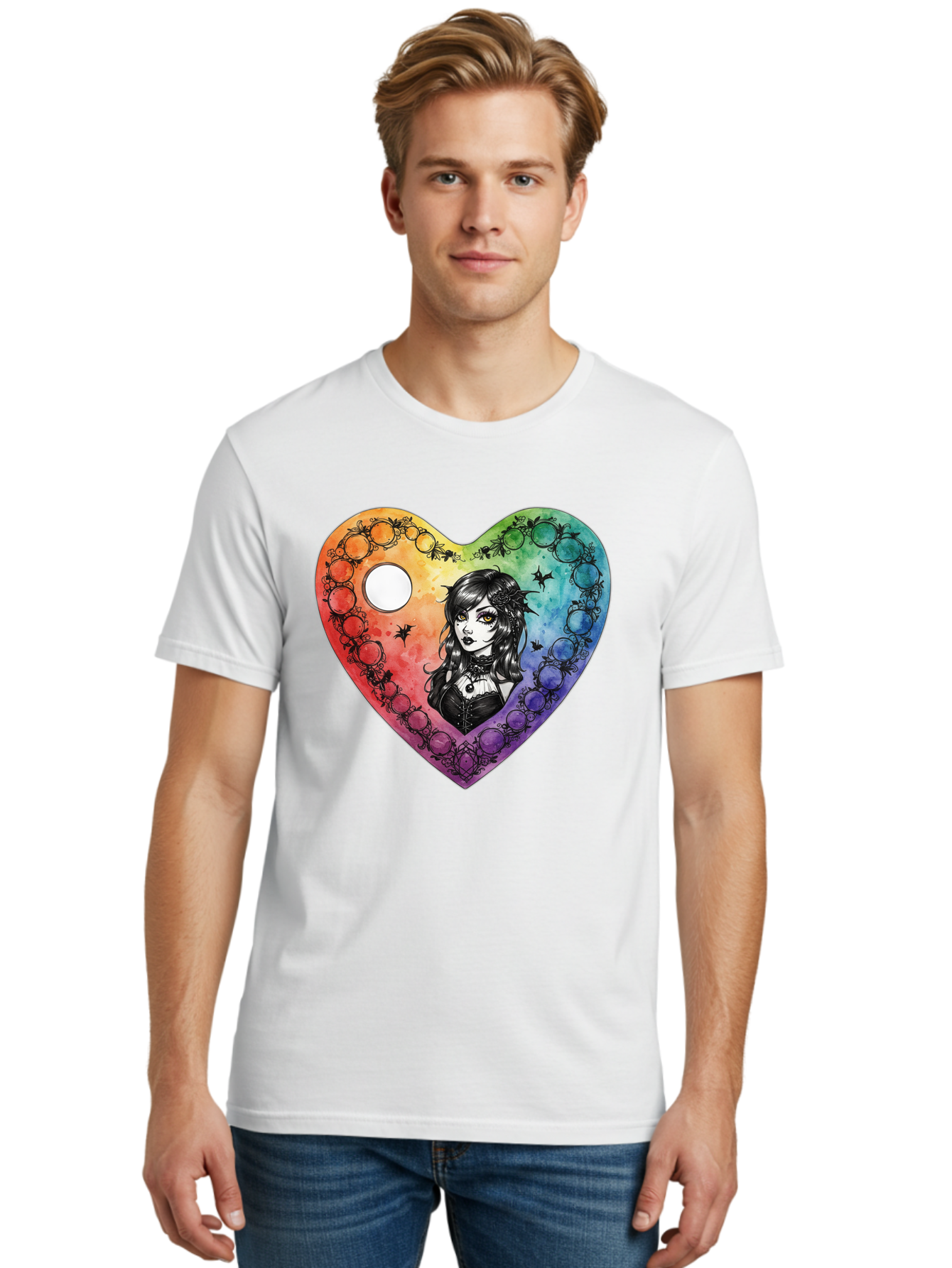 Goth-Girl-Heart Men'S Graphic Tee, 100% Cotton, Comfortable Casual Summer Wear, Machine Washable, Vintage Camera, Old Camera, Antique Camera, Black Camera, Classic Photography, Photography Equipment, Nostalgic Device, Film Camera, Camera Art Baj482