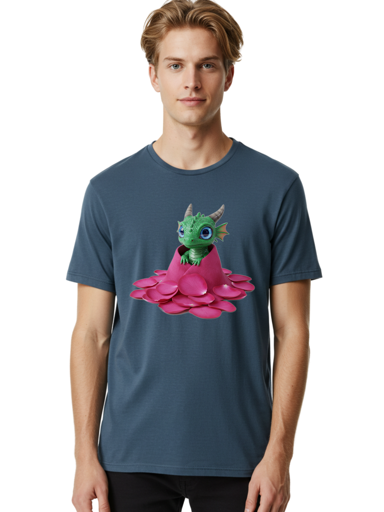 Green-Dragon-Hatching Men'S Graphic Tee, 100% Cotton, Comfortable Casual Summer Wear, Machine Washable, Vintage Camera, Old Camera, Antique Camera, Black Camera, Classic Photography, Photography Equipment, Nostalgic Device, Film Camera, Baj485