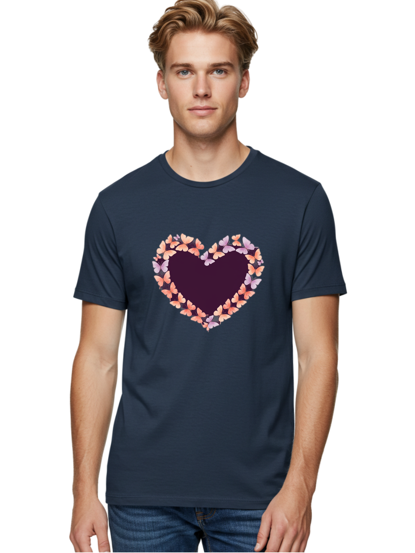 Heart-Of-Butterflies Men'S Graphic Tee, 100% Cotton, Comfortable Casual Summer Wear, Machine Washable, Vintage Camera, Old Camera, Antique Camera, Black Camera, Classic Photography, Photography Equipment, Nostalgic Device, Film Camera, Baj489