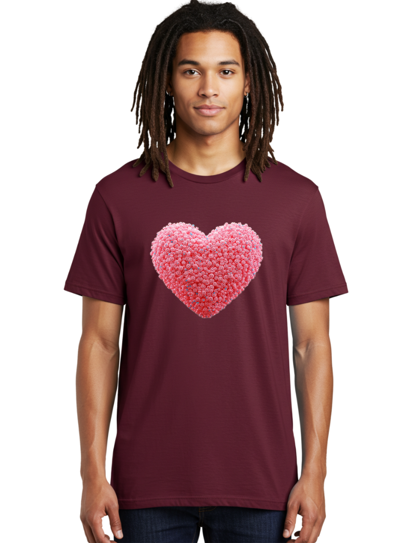 Heart-Shaped-Flowers Men'S Graphic Tee, 100% Cotton, Comfortable Casual Summer Wear, Machine Washable, Vintage Camera, Old Camera, Antique Camera, Black Camera, Classic Photography, Photography Equipment, Nostalgic Device, Film Camera, Baj491