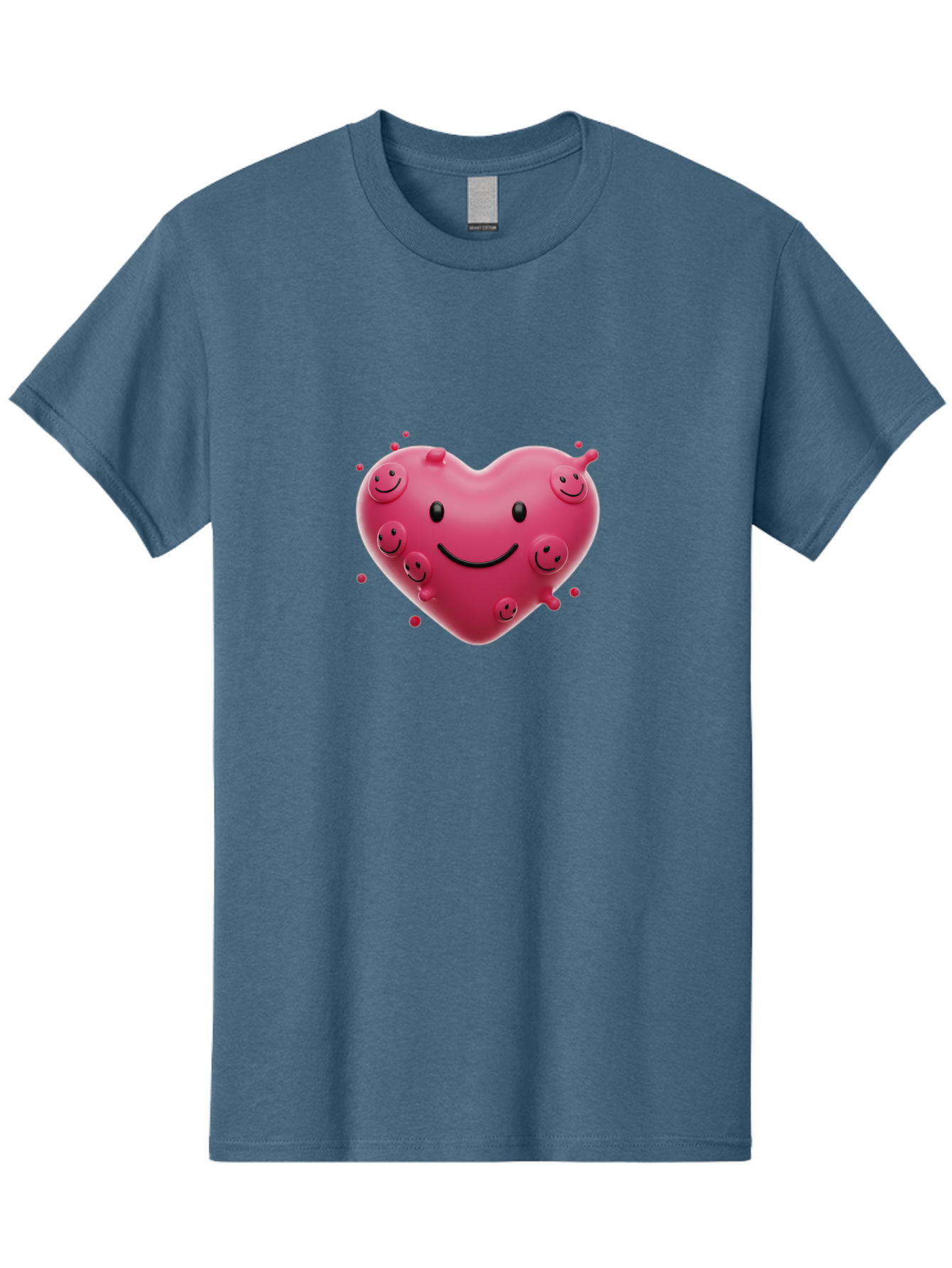 Heart-Smiley-Face Men'S Graphic Tee, 100% Cotton, Comfortable Casual Summer Wear, Machine Washable, Vintage Camera, Old Camera, Antique Camera, Black Camera, Classic Photography, Photography Equipment, Nostalgic Device, Film Camera, Camera Art Baj492