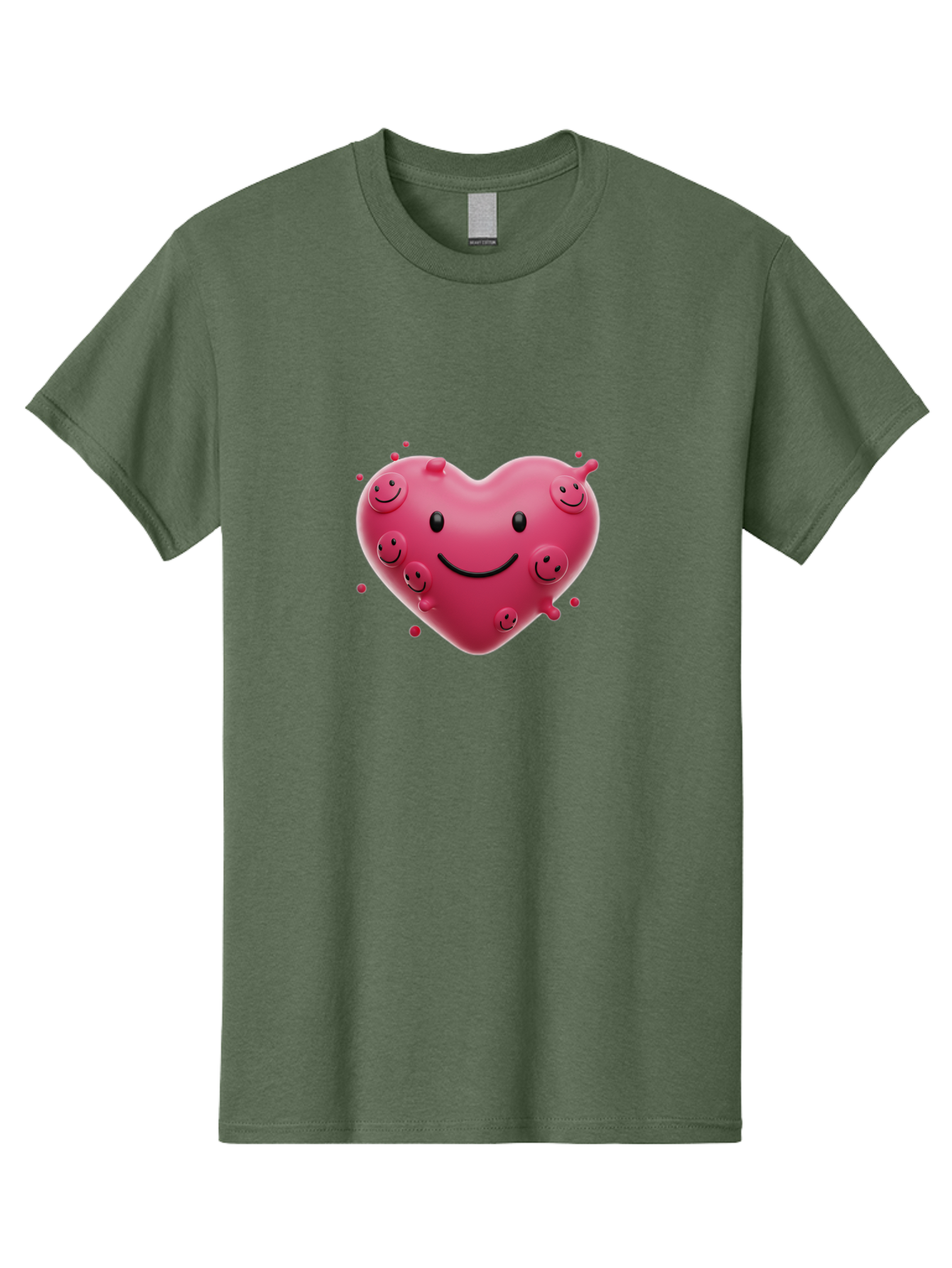 Heart-Smiley-Face Men'S Graphic Tee, 100% Cotton, Comfortable Casual Summer Wear, Machine Washable, Vintage Camera, Old Camera, Antique Camera, Black Camera, Classic Photography, Photography Equipment, Nostalgic Device, Film Camera, Camera Art Baj492