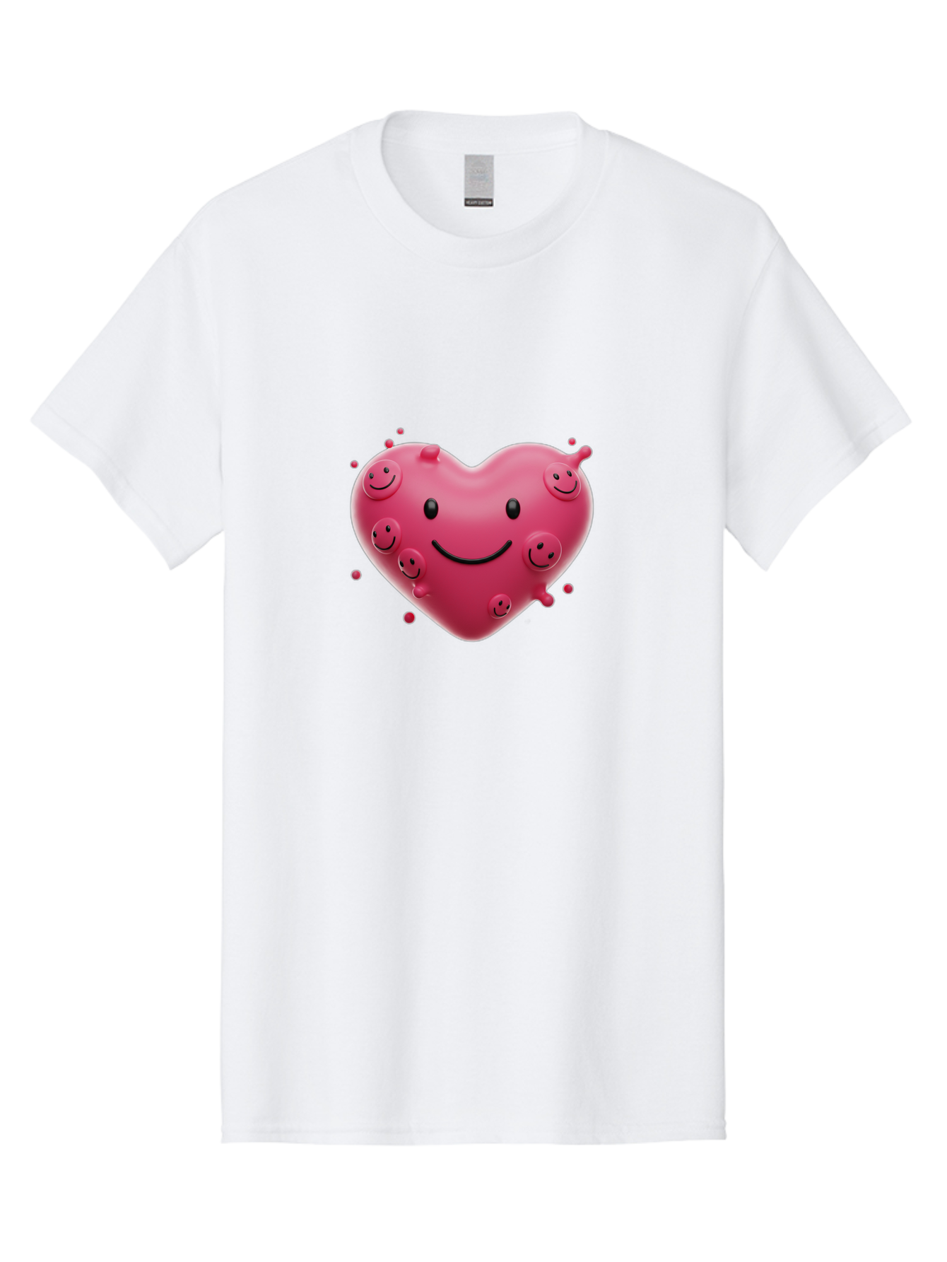 Heart-Smiley-Face Men'S Graphic Tee, 100% Cotton, Comfortable Casual Summer Wear, Machine Washable, Vintage Camera, Old Camera, Antique Camera, Black Camera, Classic Photography, Photography Equipment, Nostalgic Device, Film Camera, Camera Art Baj492