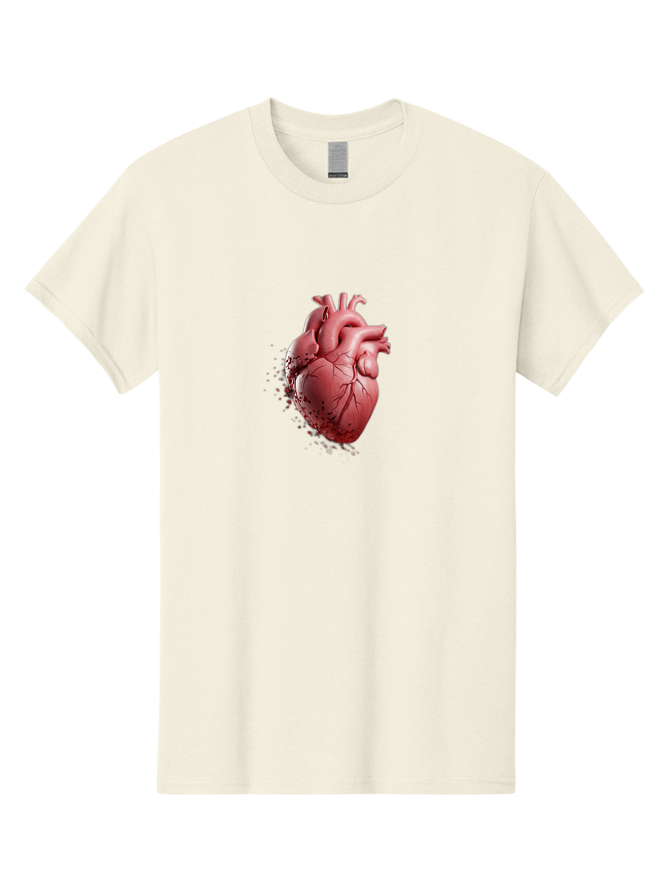 Human-Heart-1 Men'S Graphic Tee, 100% Cotton, Comfortable Casual Summer Wear, Machine Washable, Vintage Camera, Old Camera, Antique Camera, Black Camera, Classic Photography, Photography Equipment, Nostalgic Device, Film Camera, Camera Art Baj497