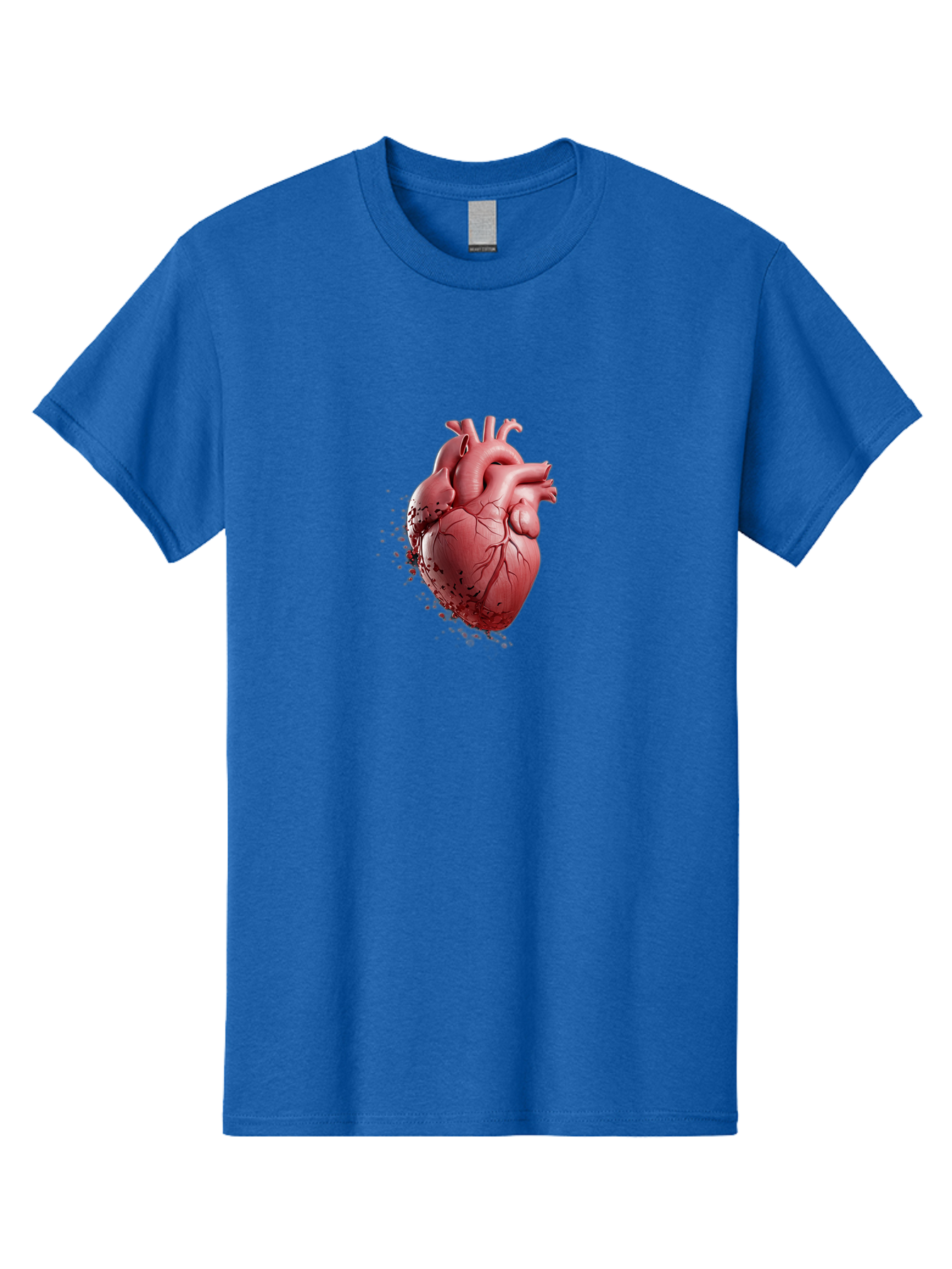 Human-Heart-1 Men'S Graphic Tee, 100% Cotton, Comfortable Casual Summer Wear, Machine Washable, Vintage Camera, Old Camera, Antique Camera, Black Camera, Classic Photography, Photography Equipment, Nostalgic Device, Film Camera, Camera Art Baj497