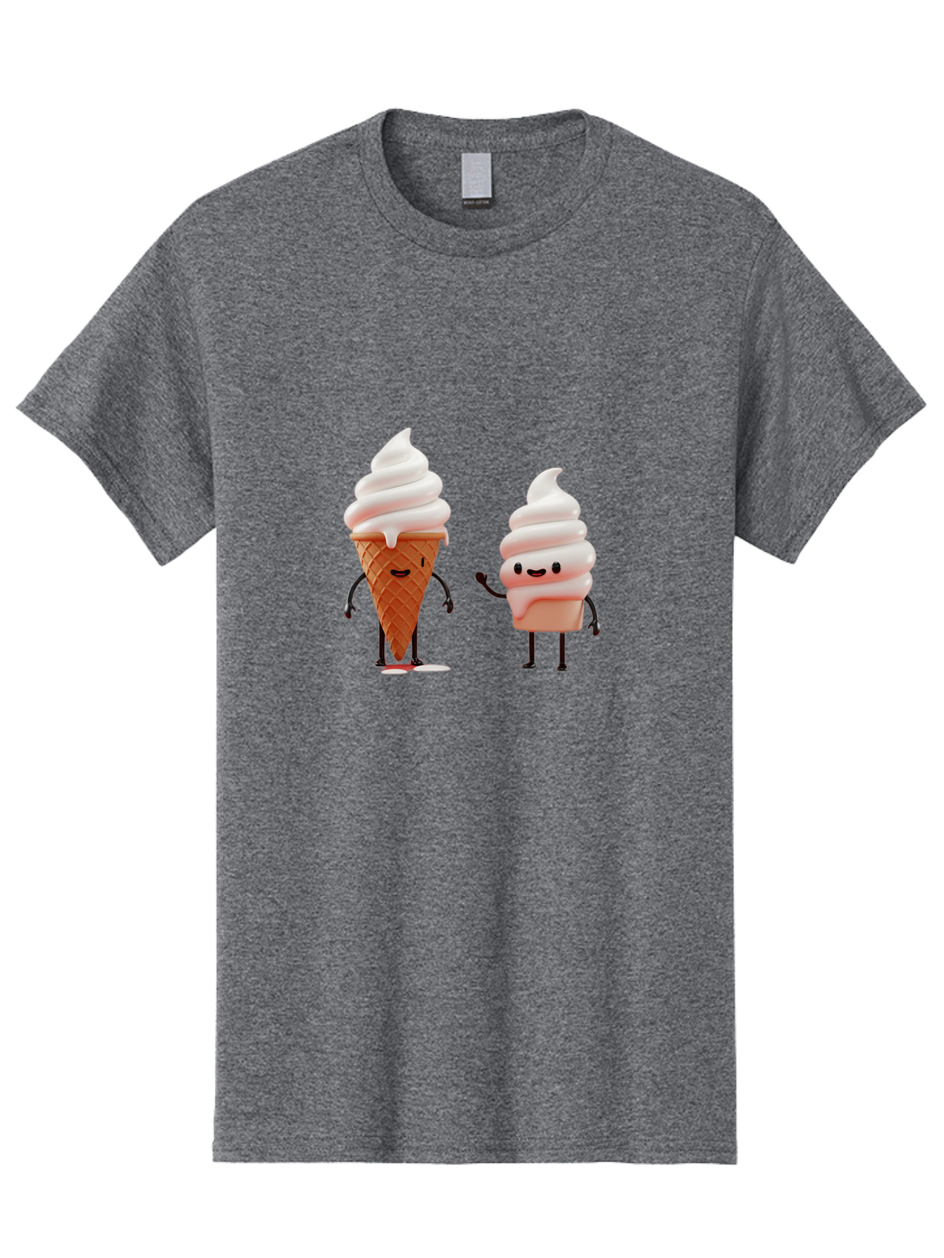 Ice-Cream-Characters Men'S Graphic Tee, 100% Cotton, Comfortable Casual Summer Wear, Machine Washable, Vintage Camera, Old Camera, Antique Camera, Black Camera, Classic Photography, Photography Equipment, Nostalgic Device, Film Camera, Baj499