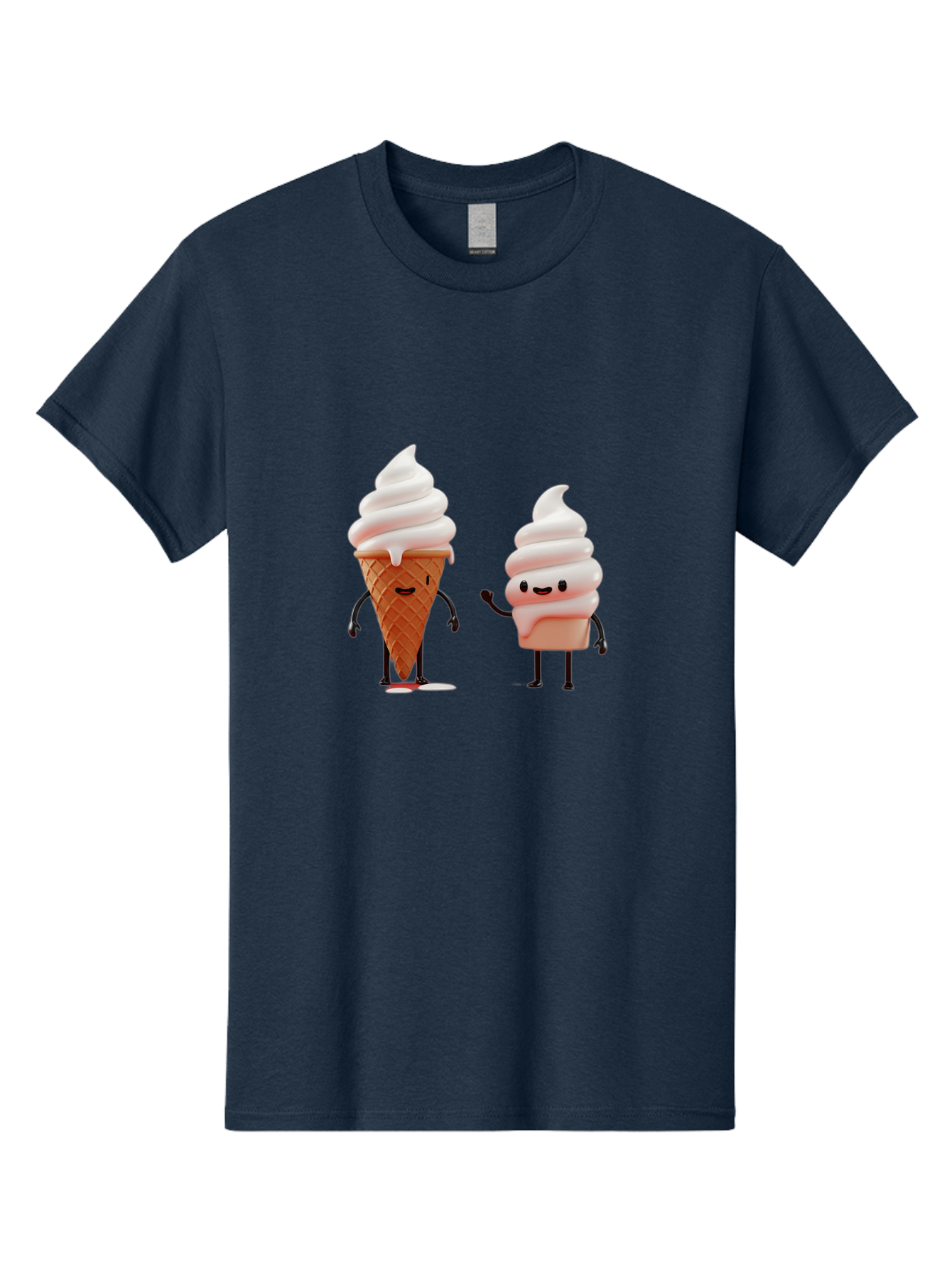 Ice-Cream-Characters Men'S Graphic Tee, 100% Cotton, Comfortable Casual Summer Wear, Machine Washable, Vintage Camera, Old Camera, Antique Camera, Black Camera, Classic Photography, Photography Equipment, Nostalgic Device, Film Camera, Baj499