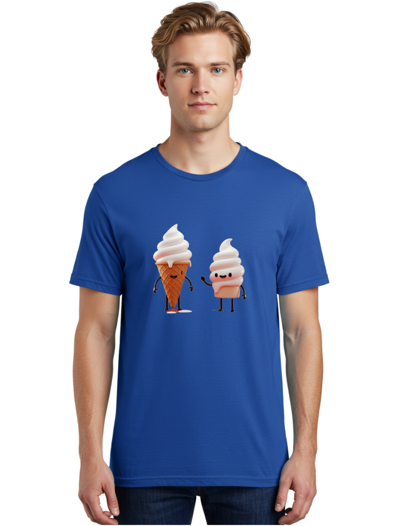 Ice-Cream-Characters Men'S Graphic Tee, 100% Cotton, Comfortable Casual Summer Wear, Machine Washable, Vintage Camera, Old Camera, Antique Camera, Black Camera, Classic Photography, Photography Equipment, Nostalgic Device, Film Camera, Baj499