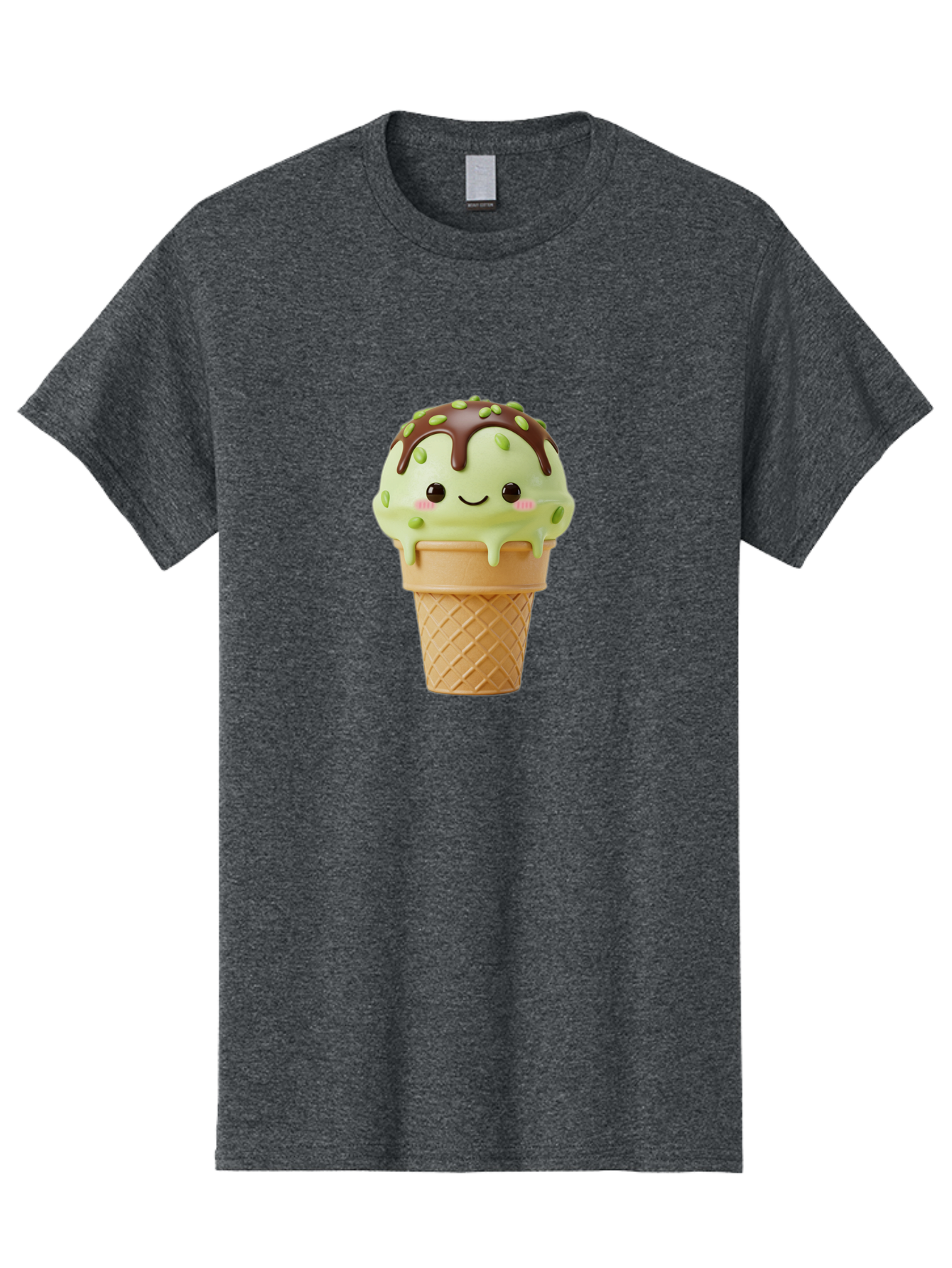 Ice-Cream-Cone-1 Men'S Graphic Tee, 100% Cotton, Comfortable Casual Summer Wear, Machine Washable, Vintage Camera, Old Camera, Antique Camera, Black Camera, Classic Photography, Photography Equipment, Nostalgic Device, Film Camera, Camera Art Baj500