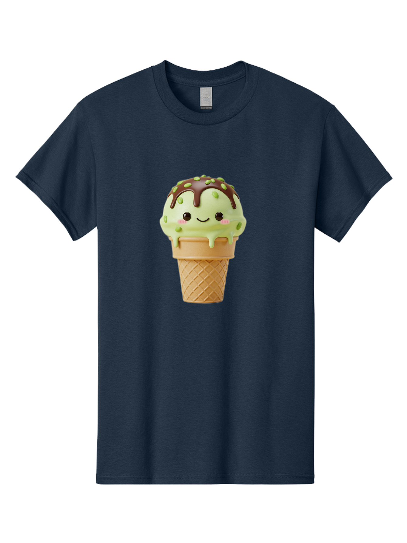 Ice-Cream-Cone-1 Men'S Graphic Tee, 100% Cotton, Comfortable Casual Summer Wear, Machine Washable, Vintage Camera, Old Camera, Antique Camera, Black Camera, Classic Photography, Photography Equipment, Nostalgic Device, Film Camera, Camera Art Baj500