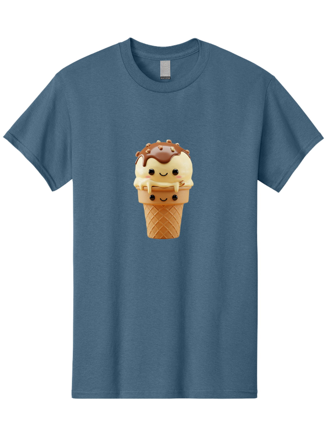 Ice-Cream-Cone-2 Men'S Graphic Tee, 100% Cotton, Comfortable Casual Summer Wear, Machine Washable, Vintage Camera, Old Camera, Antique Camera, Black Camera, Classic Photography, Photography Equipment, Nostalgic Device, Film Camera, Camera Art Baj501