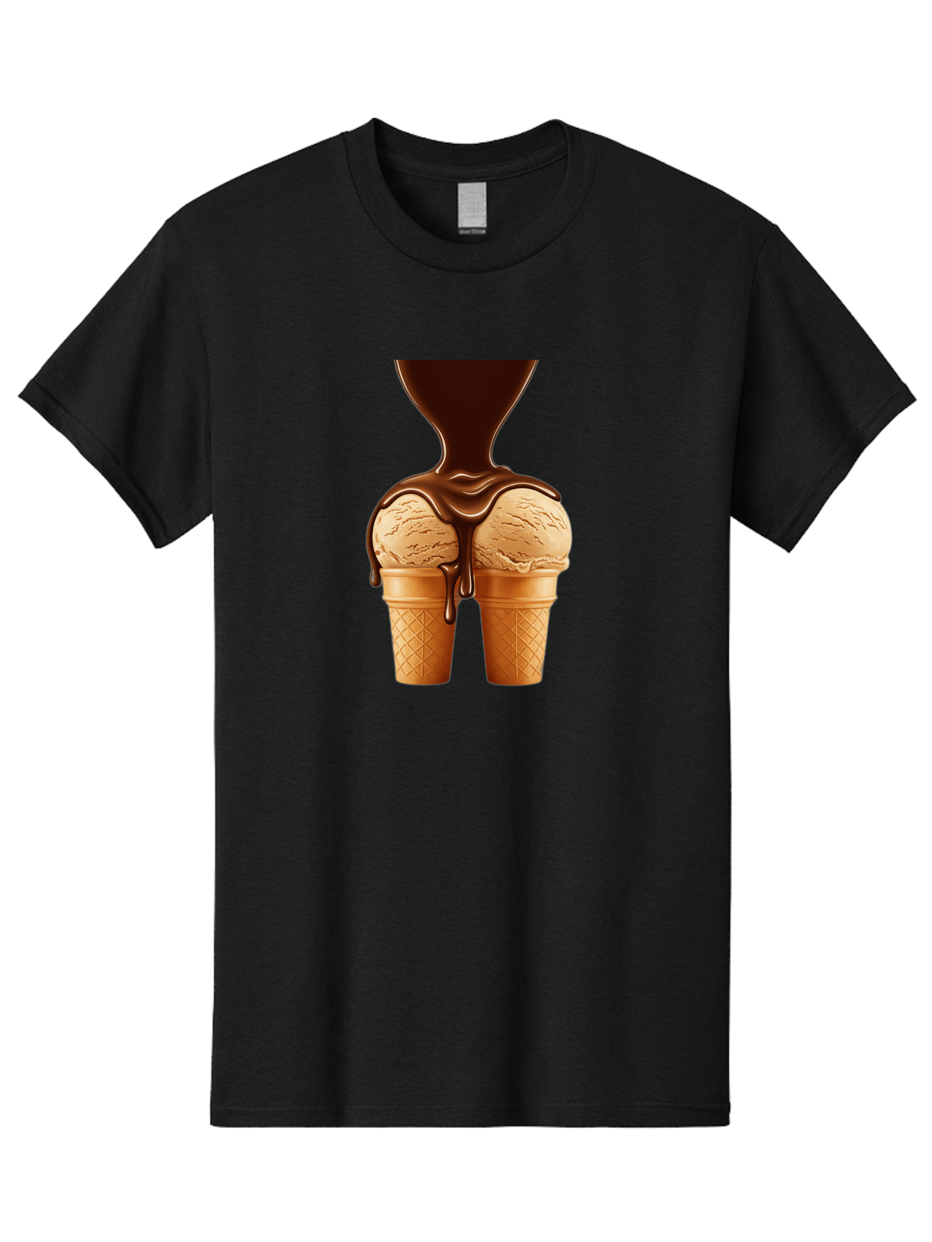 Ice-Cream-Cones-3 Men'S Graphic Tee, 100% Cotton, Comfortable Casual Summer Wear, Machine Washable, Vintage Camera, Old Camera, Antique Camera, Black Camera, Classic Photography, Photography Equipment, Nostalgic Device, Film Camera, Camera Art Baj506