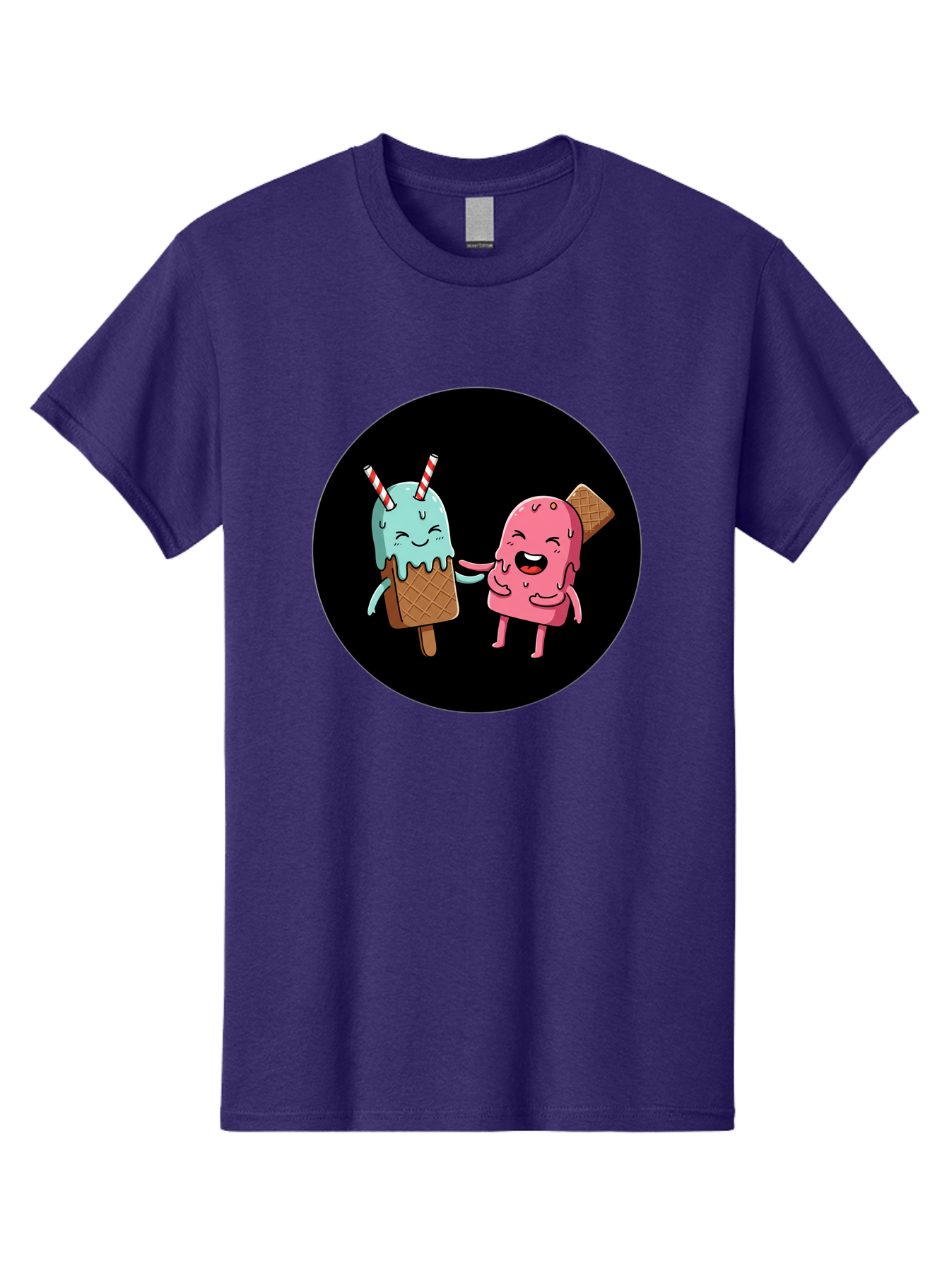 Ice-Cream-Friends Men'S Graphic Tee, 100% Cotton, Comfortable Casual Summer Wear, Machine Washable, Vintage Camera, Old Camera, Antique Camera, Black Camera, Classic Photography, Photography Equipment, Nostalgic Device, Film Camera, Camera Art Baj509