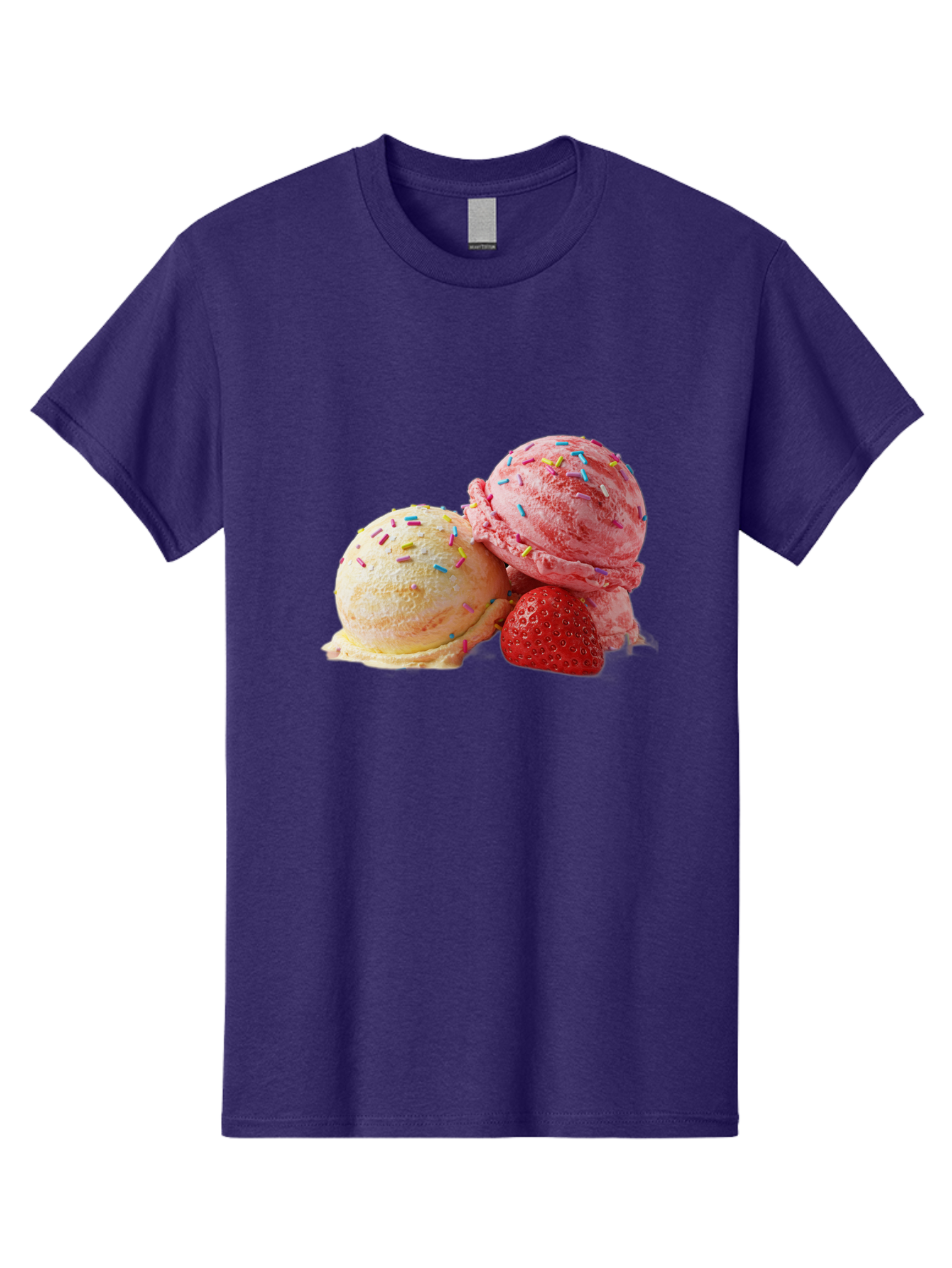 Ice-Cream-Scoops-With-Sprinkles Men'S Graphic Tee, 100% Cotton, Comfortable Casual Summer Wear, Machine Washable, Vintage Camera, Old Camera, Antique Camera, Black Camera, Classic Photography, Photography Equipment, Nostalgic Device, Baj510