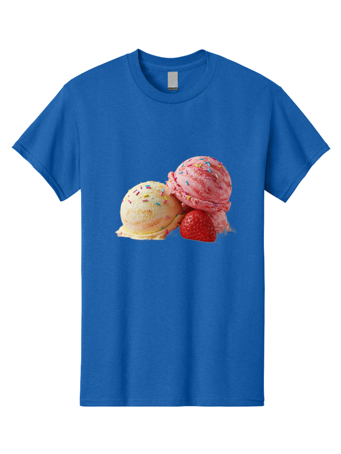 Ice-Cream-Scoops-With-Sprinkles Men'S Graphic Tee, 100% Cotton, Comfortable Casual Summer Wear, Machine Washable, Vintage Camera, Old Camera, Antique Camera, Black Camera, Classic Photography, Photography Equipment, Nostalgic Device, Baj510