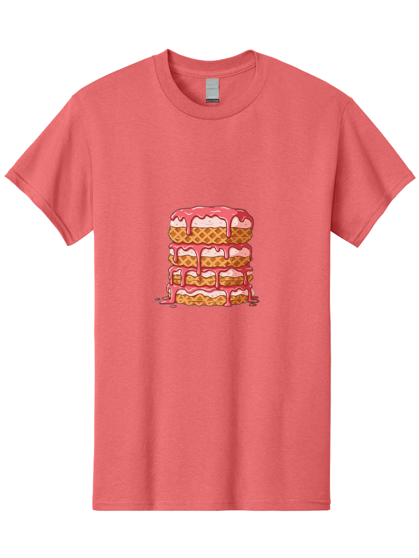 Ice-Cream-Waffle-Sandwich Men'S Graphic Tee, 100% Cotton, Comfortable Casual Summer Wear, Machine Washable, Vintage Camera, Old Camera, Antique Camera, Black Camera, Classic Photography, Photography Equipment, Nostalgic Device, Film Camera, Baj511