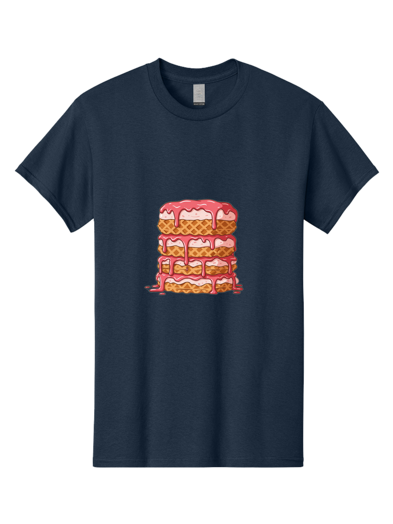 Ice-Cream-Waffle-Sandwich Men'S Graphic Tee, 100% Cotton, Comfortable Casual Summer Wear, Machine Washable, Vintage Camera, Old Camera, Antique Camera, Black Camera, Classic Photography, Photography Equipment, Nostalgic Device, Film Camera, Baj511