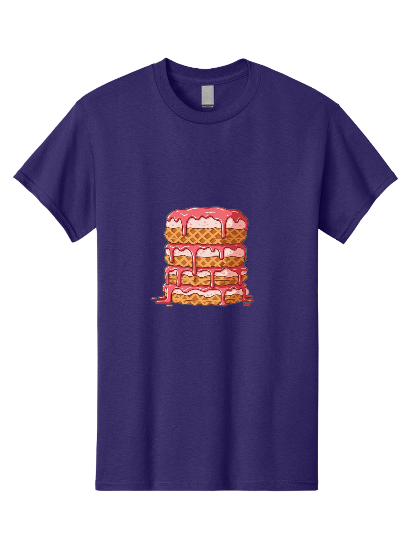 Ice-Cream-Waffle-Sandwich Men'S Graphic Tee, 100% Cotton, Comfortable Casual Summer Wear, Machine Washable, Vintage Camera, Old Camera, Antique Camera, Black Camera, Classic Photography, Photography Equipment, Nostalgic Device, Film Camera, Baj511