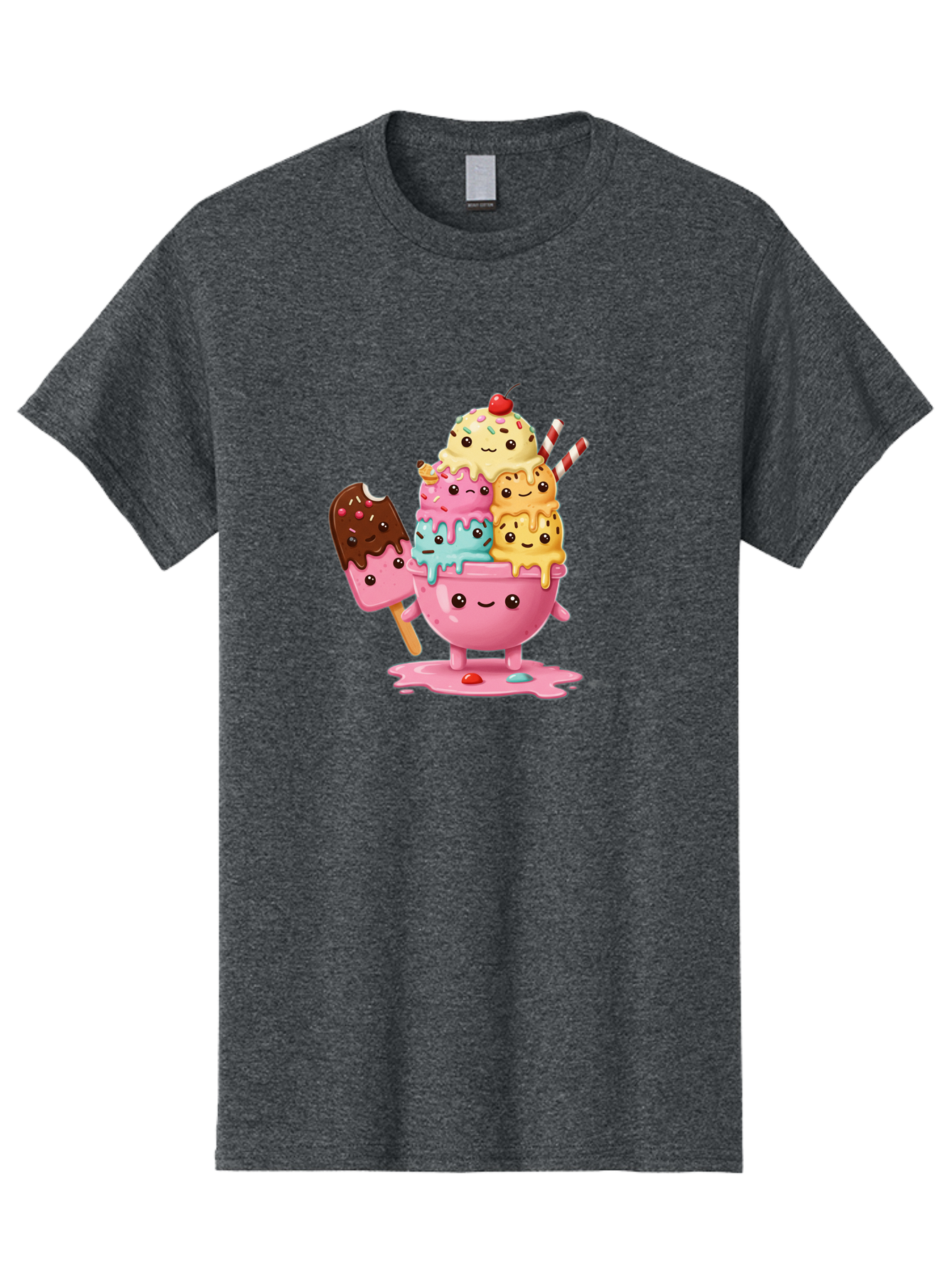 Ice-Cream Men'S Graphic Tee, 100% Cotton, Comfortable Casual Summer Wear, Machine Washable, Vintage Camera, Old Camera, Antique Camera, Black Camera, Classic Photography, Photography Equipment, Nostalgic Device, Film Camera, Camera Art Baj512