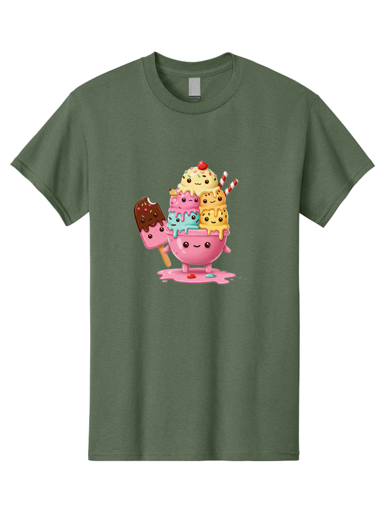 Ice-Cream Men'S Graphic Tee, 100% Cotton, Comfortable Casual Summer Wear, Machine Washable, Vintage Camera, Old Camera, Antique Camera, Black Camera, Classic Photography, Photography Equipment, Nostalgic Device, Film Camera, Camera Art Baj512