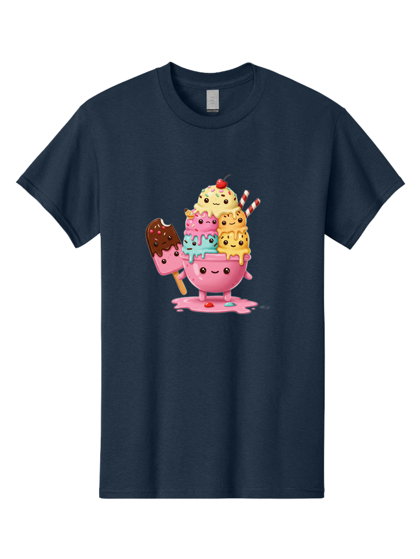 Ice-Cream Men'S Graphic Tee, 100% Cotton, Comfortable Casual Summer Wear, Machine Washable, Vintage Camera, Old Camera, Antique Camera, Black Camera, Classic Photography, Photography Equipment, Nostalgic Device, Film Camera, Camera Art Baj512