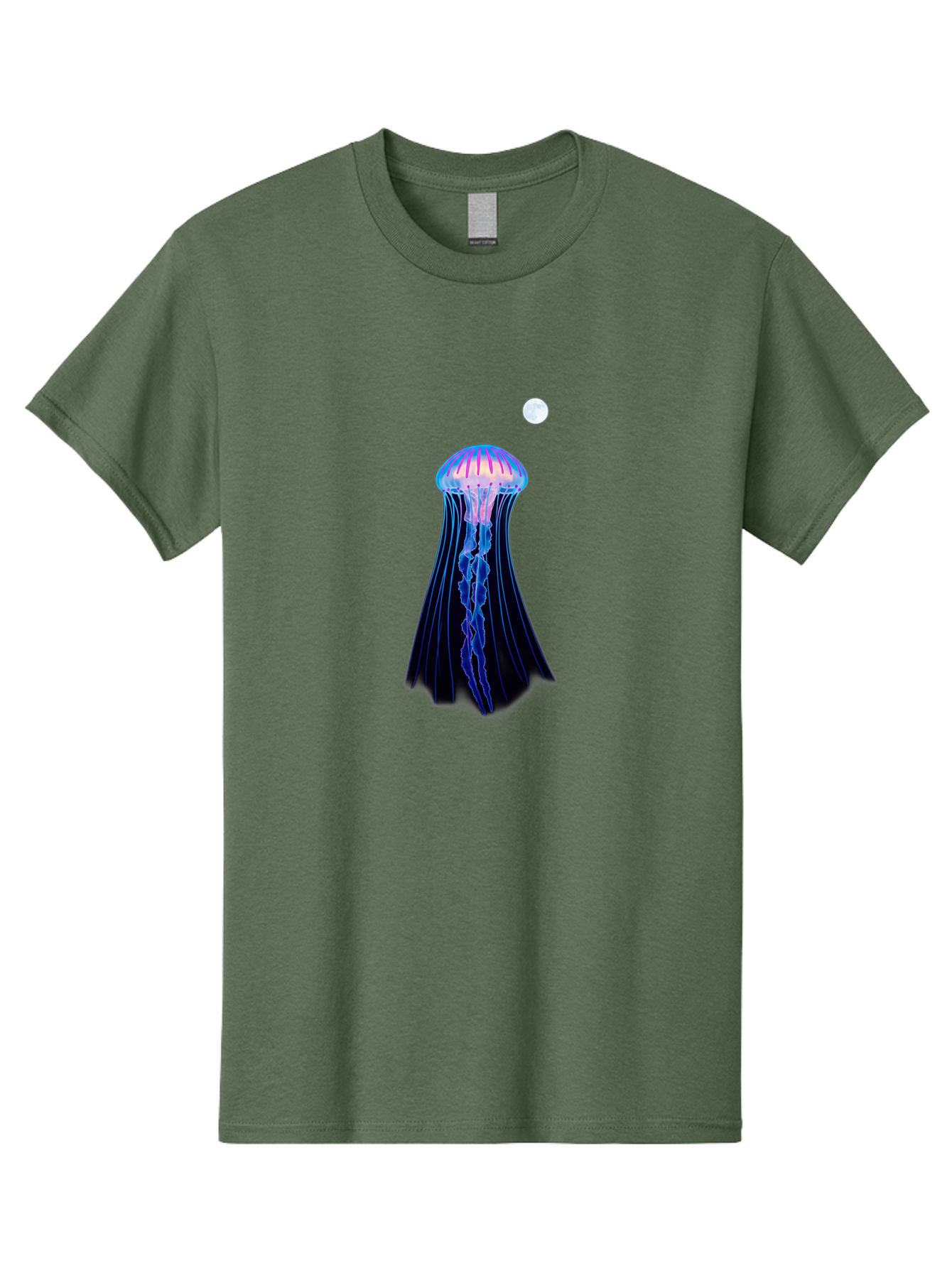 Jellyfish-2 Men'S Graphic Tee, 100% Cotton, Comfortable Casual Summer Wear, Machine Washable, Vintage Camera, Old Camera, Antique Camera, Black Camera, Classic Photography, Photography Equipment, Nostalgic Device, Film Camera, Camera Art Baj515