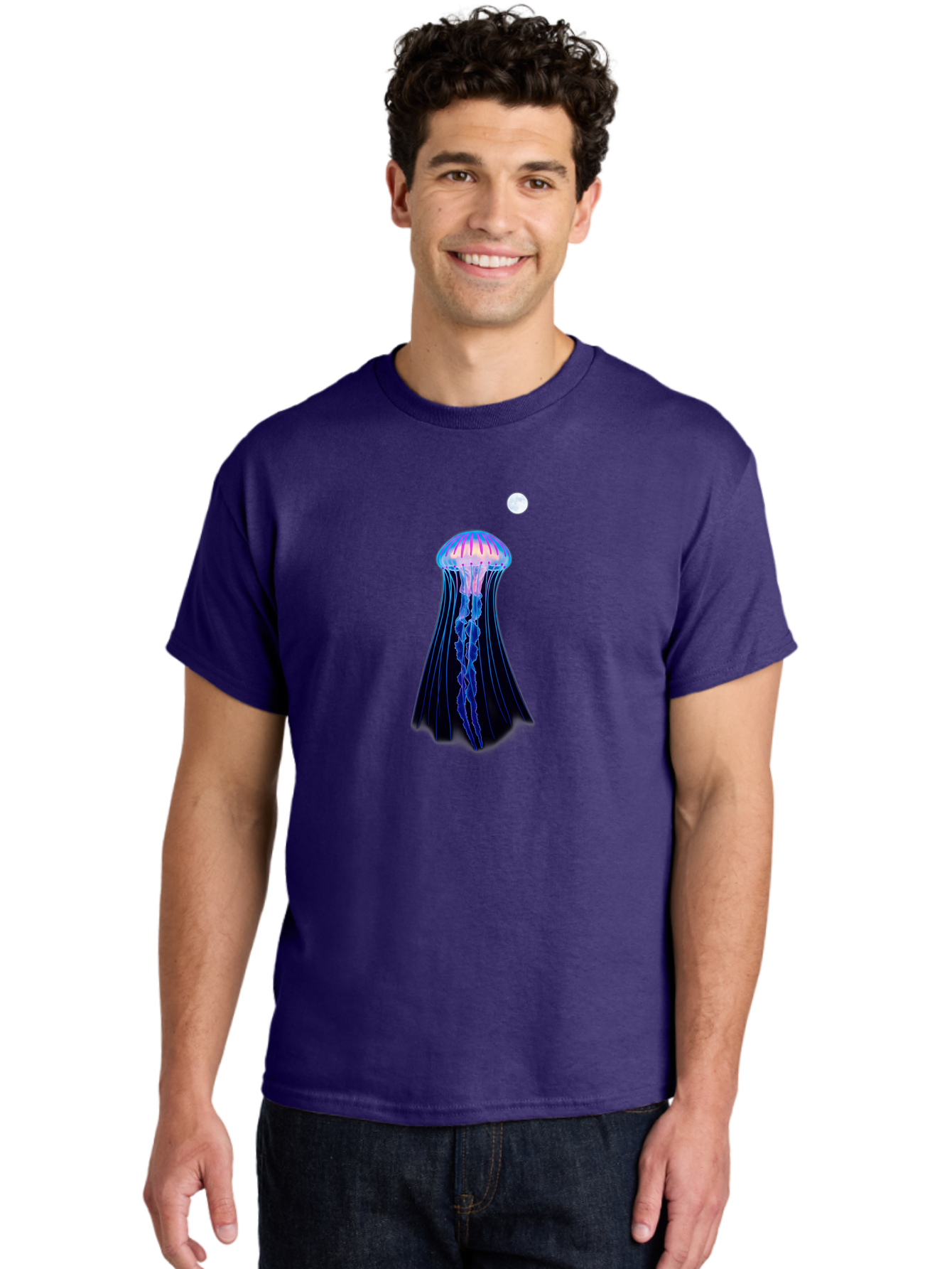 Jellyfish-2 Men'S Graphic Tee, 100% Cotton, Comfortable Casual Summer Wear, Machine Washable, Vintage Camera, Old Camera, Antique Camera, Black Camera, Classic Photography, Photography Equipment, Nostalgic Device, Film Camera, Camera Art Baj515