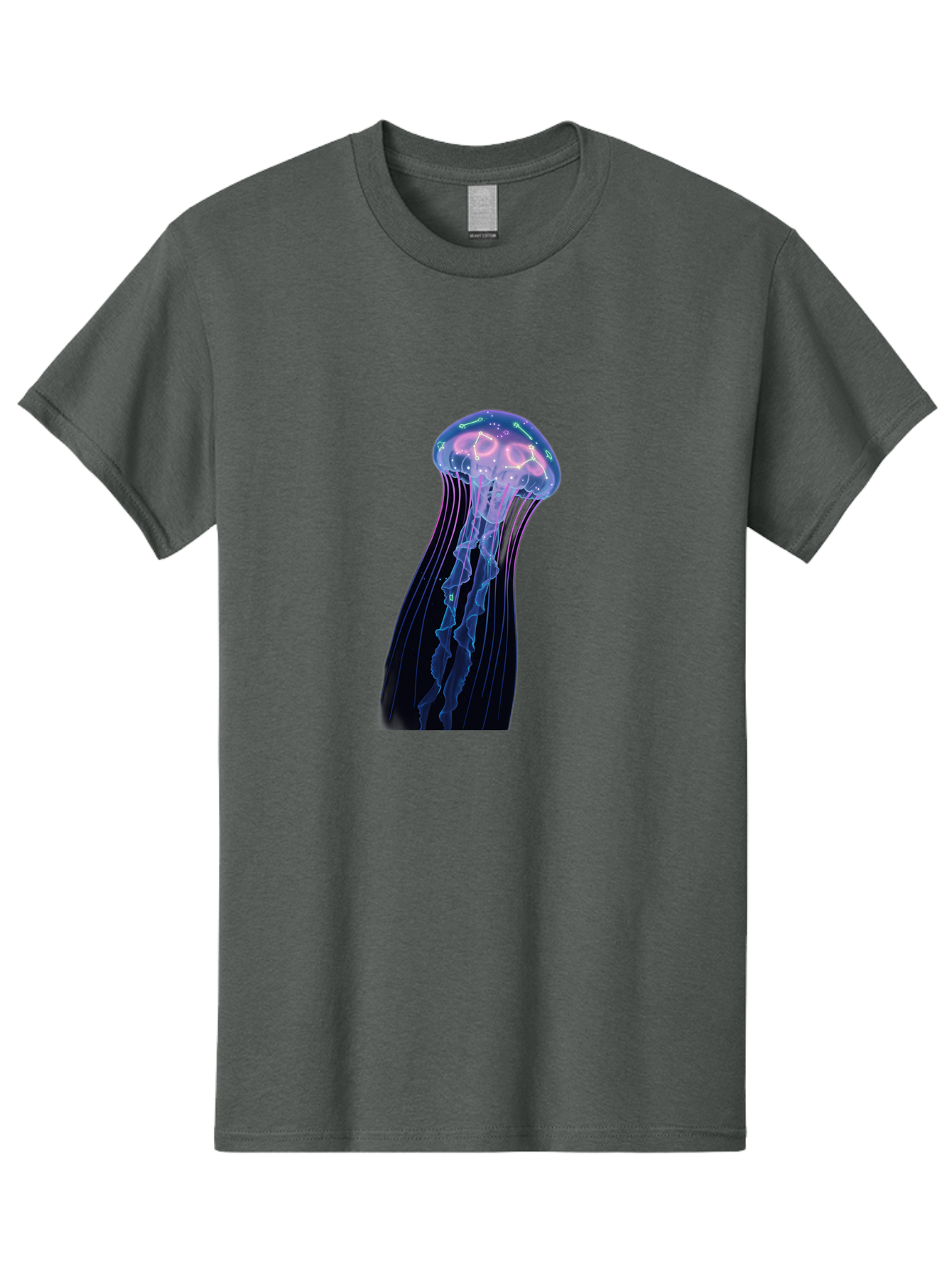 Jellyfish-7 Men'S Graphic Tee, 100% Cotton, Comfortable Casual Summer Wear, Machine Washable, Vintage Camera, Old Camera, Antique Camera, Black Camera, Classic Photography, Photography Equipment, Nostalgic Device, Film Camera, Camera Art Baj520